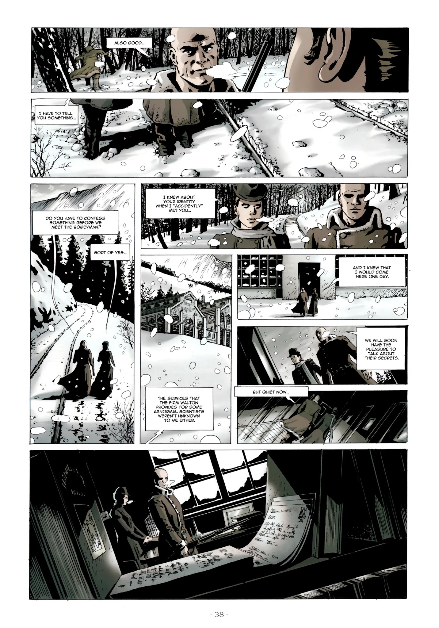 Read online Mister Hyde contre Frankenstein comic -  Issue #1 - 39