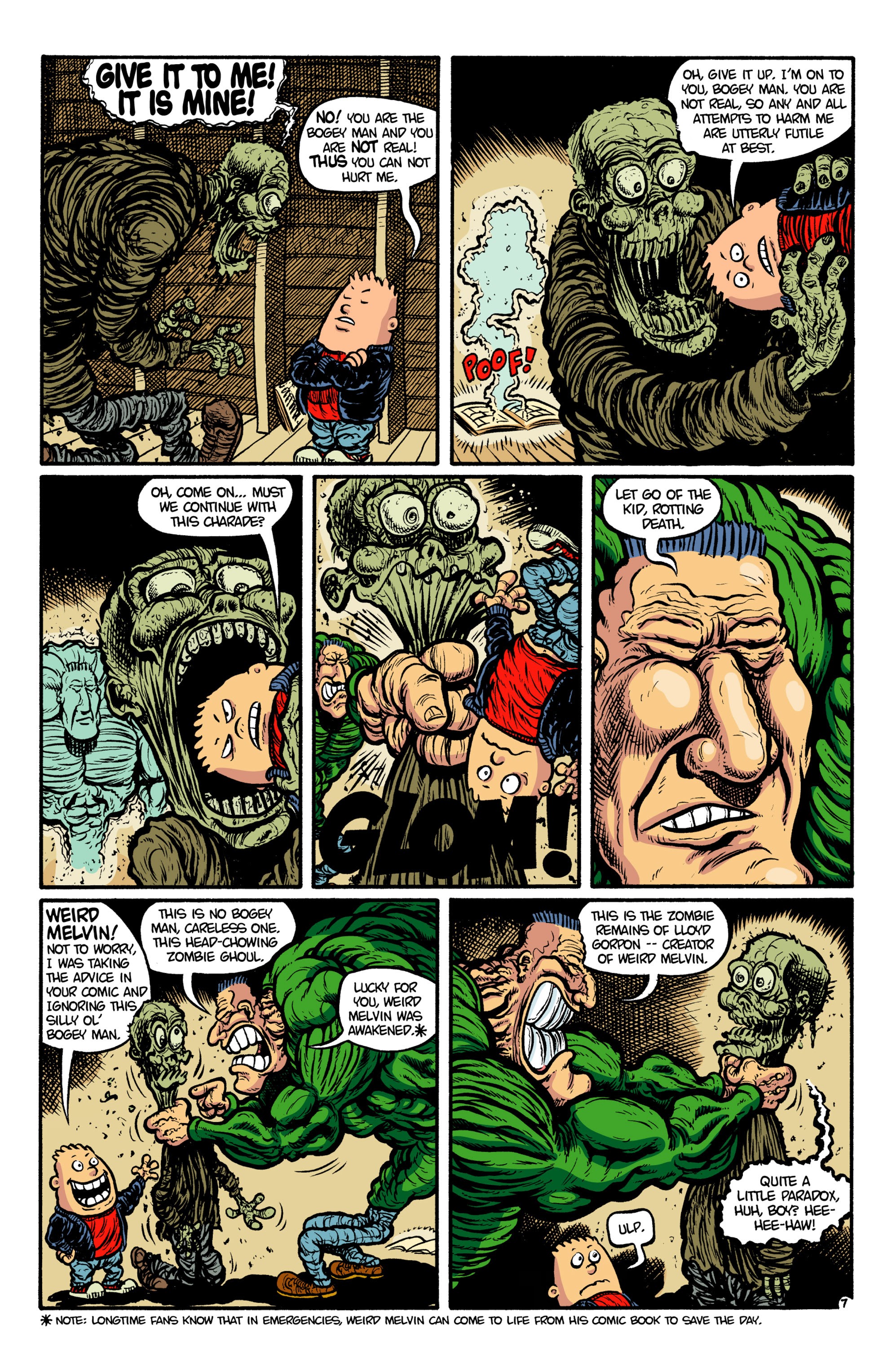 Read online Weird Melvin comic -  Issue #5 - 20