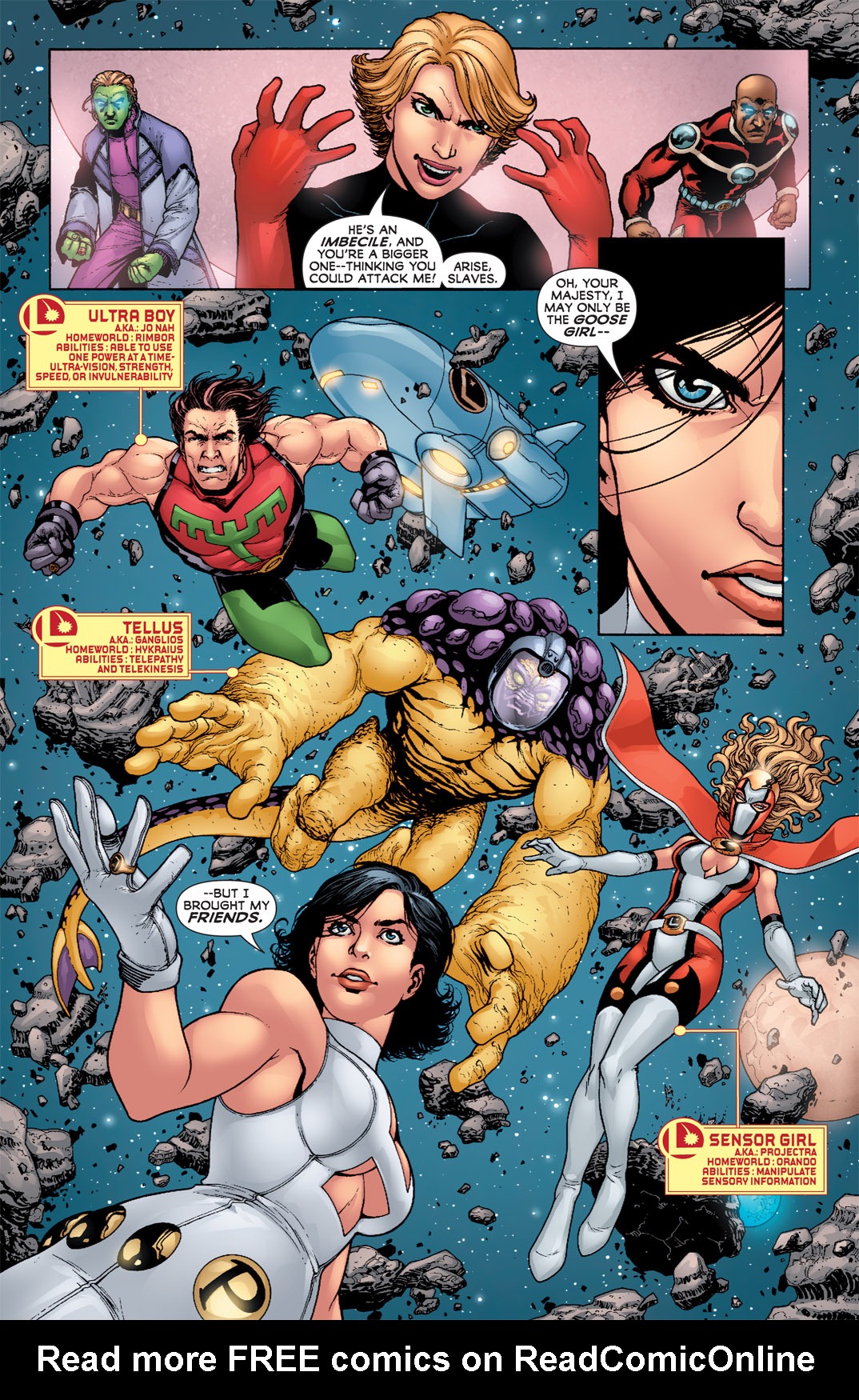 Read online Legion of Super-Heroes (2010) comic -  Issue #3 - 21
