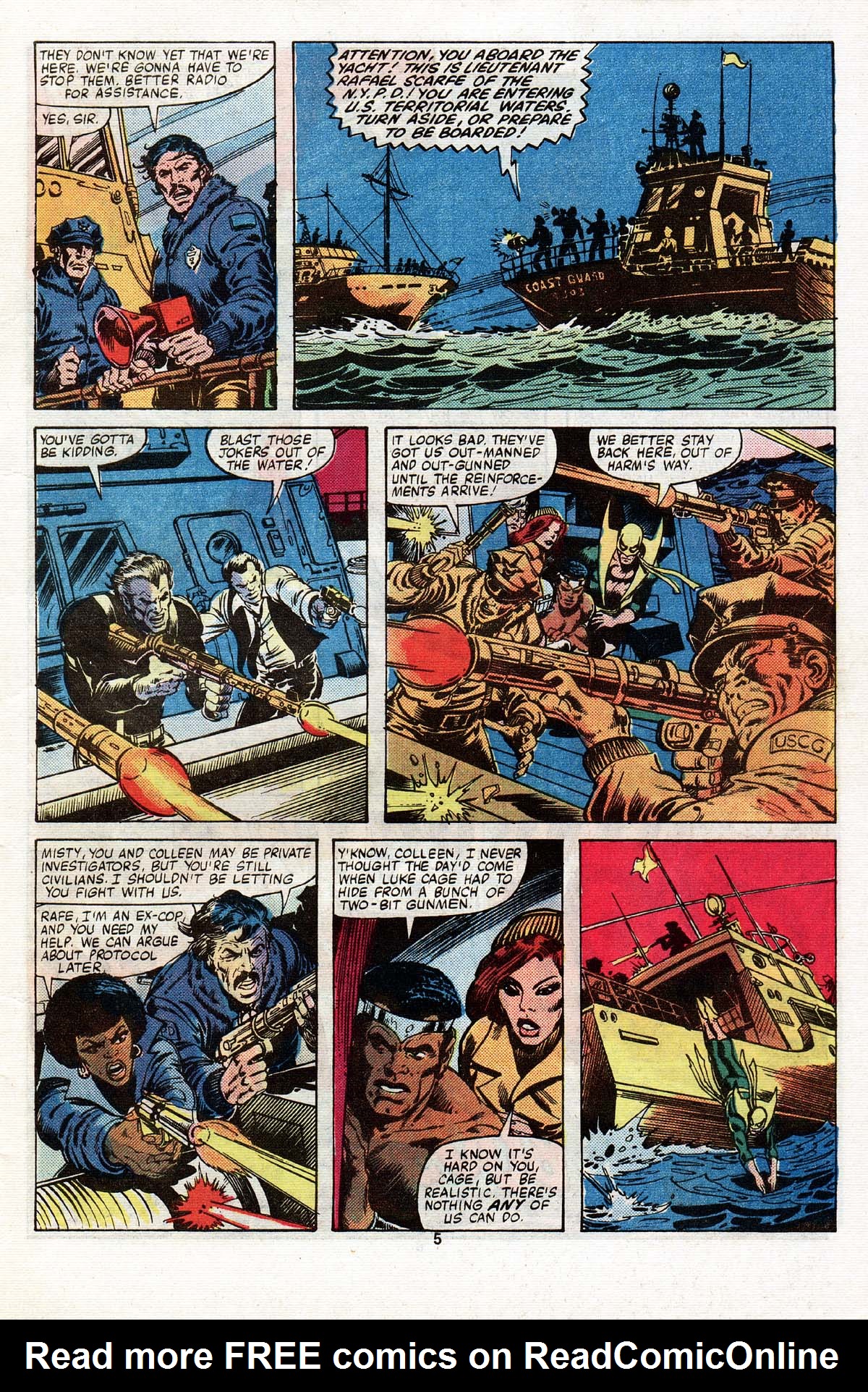 Read online Power Man and Iron Fist (1978) comic -  Issue #68 - 5