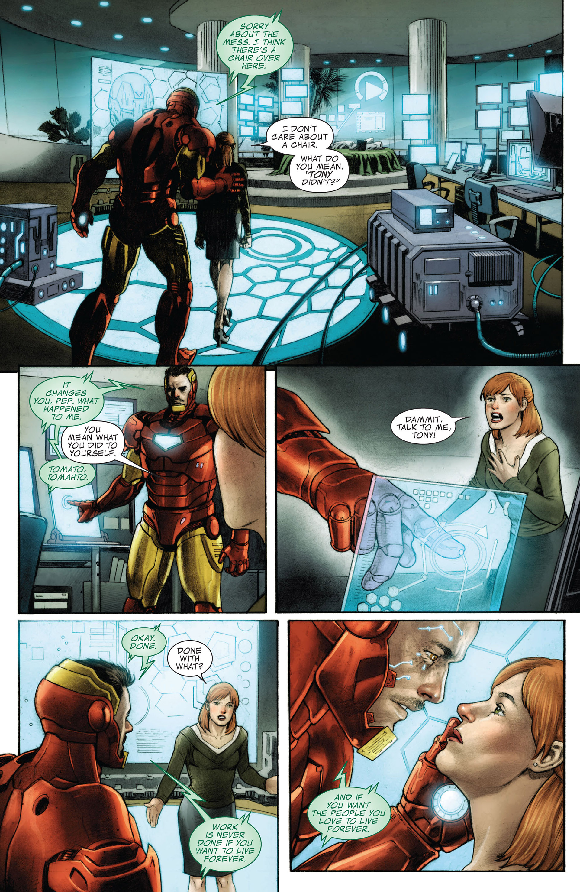Read online Iron Man: Rapture comic -  Issue #2 - 10