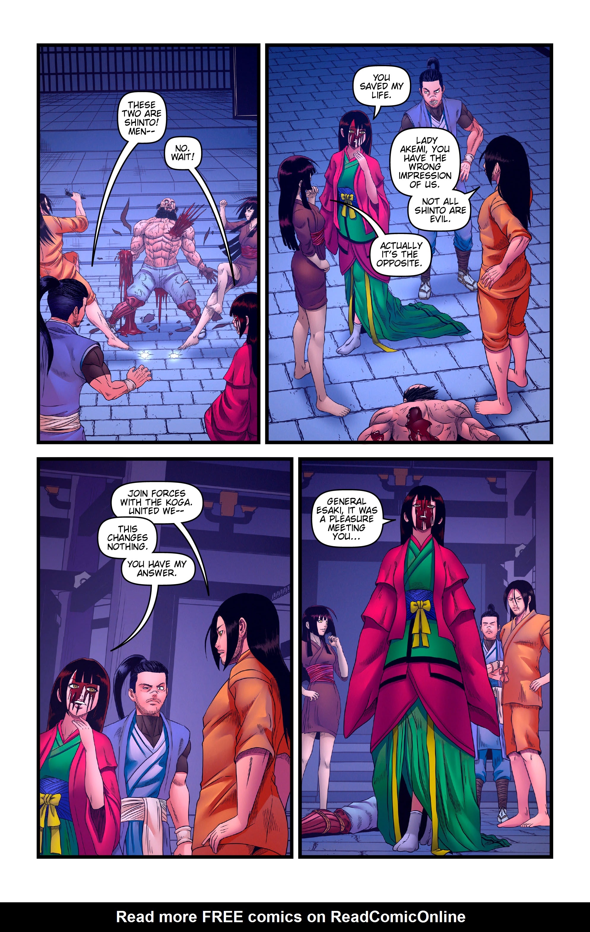Read online Honor and Curse comic -  Issue #9 - 12