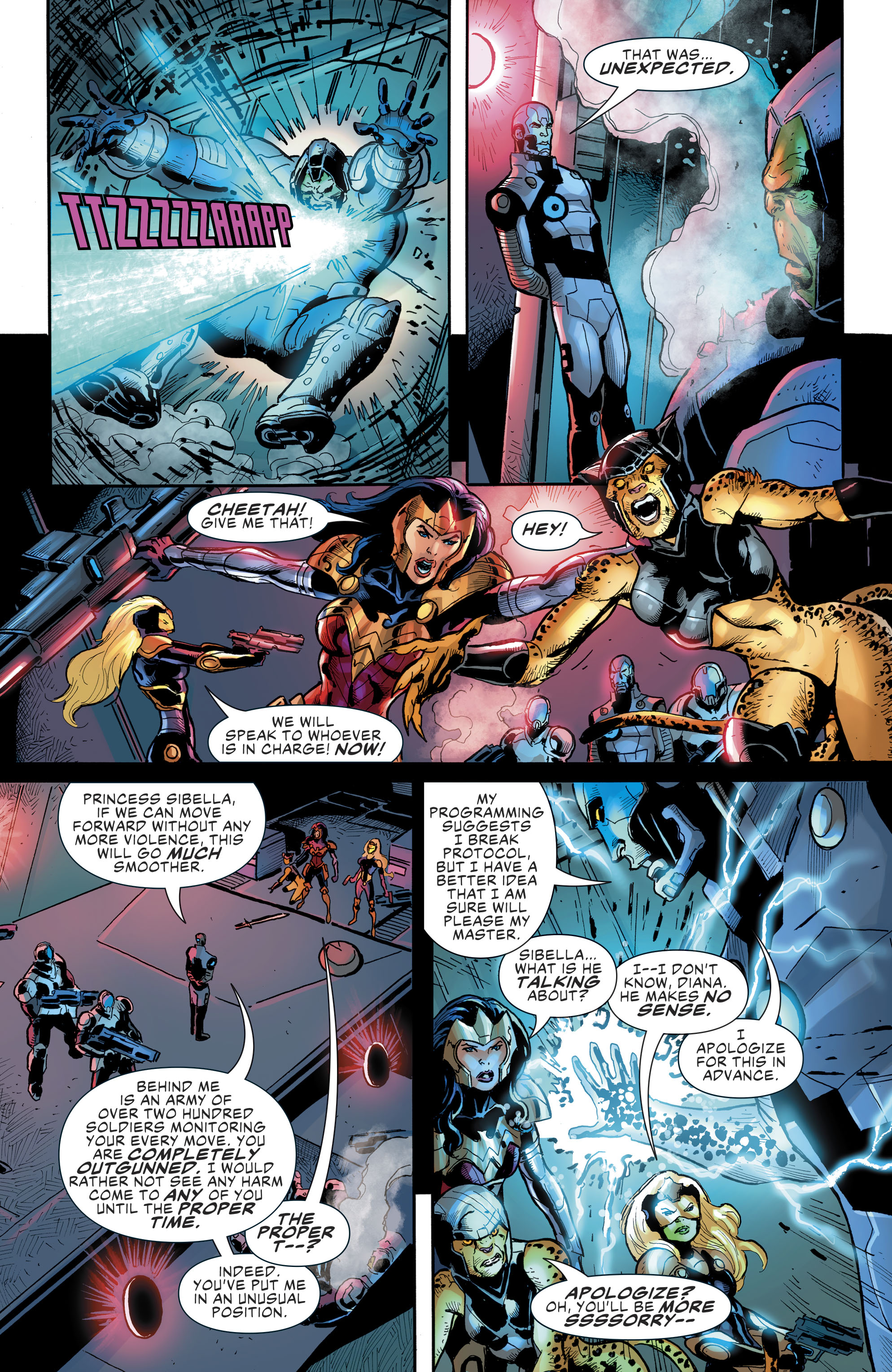 Read online Wonder Woman: Come Back To Me comic -  Issue #5 - 4