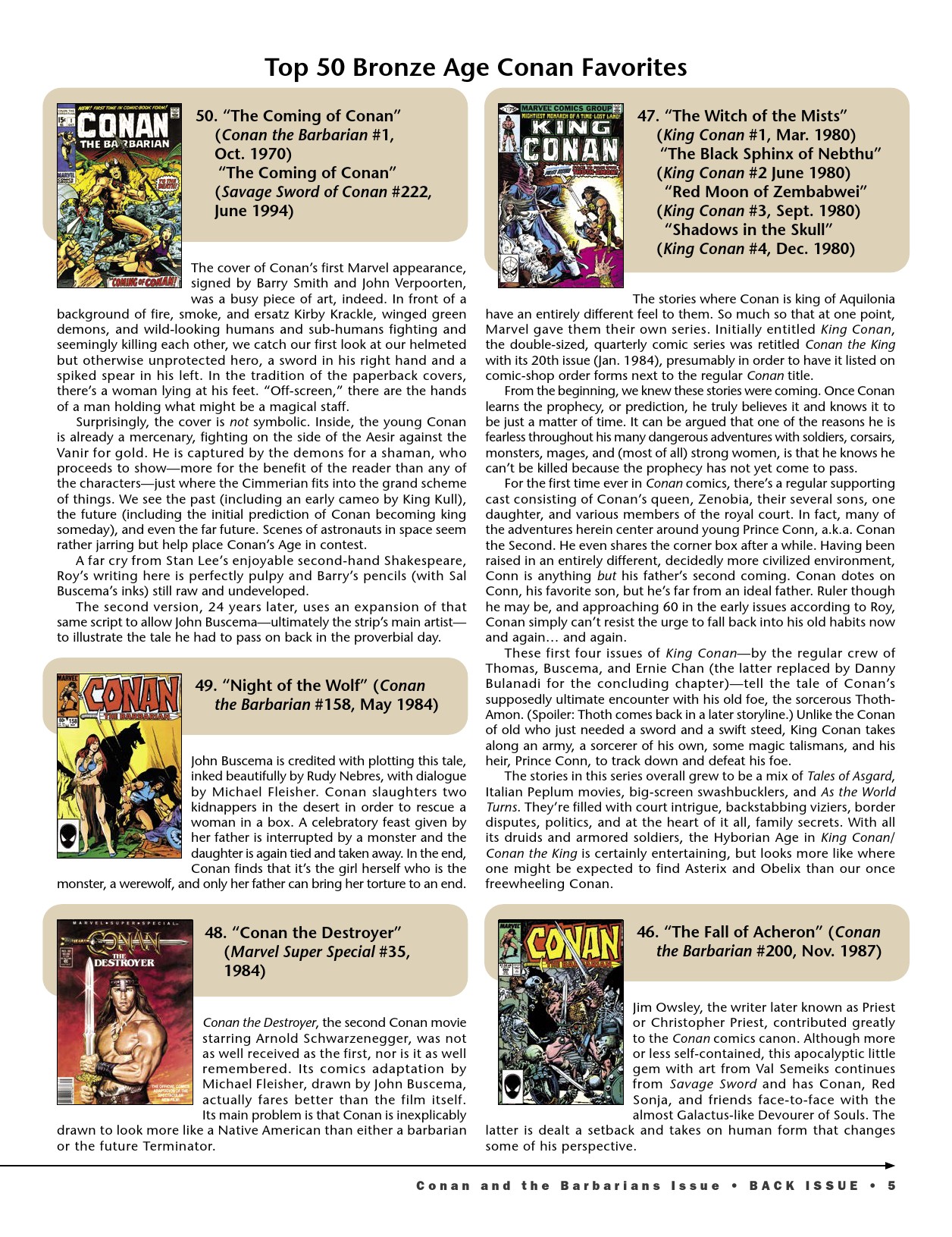 Read online Back Issue comic -  Issue #121 - 7