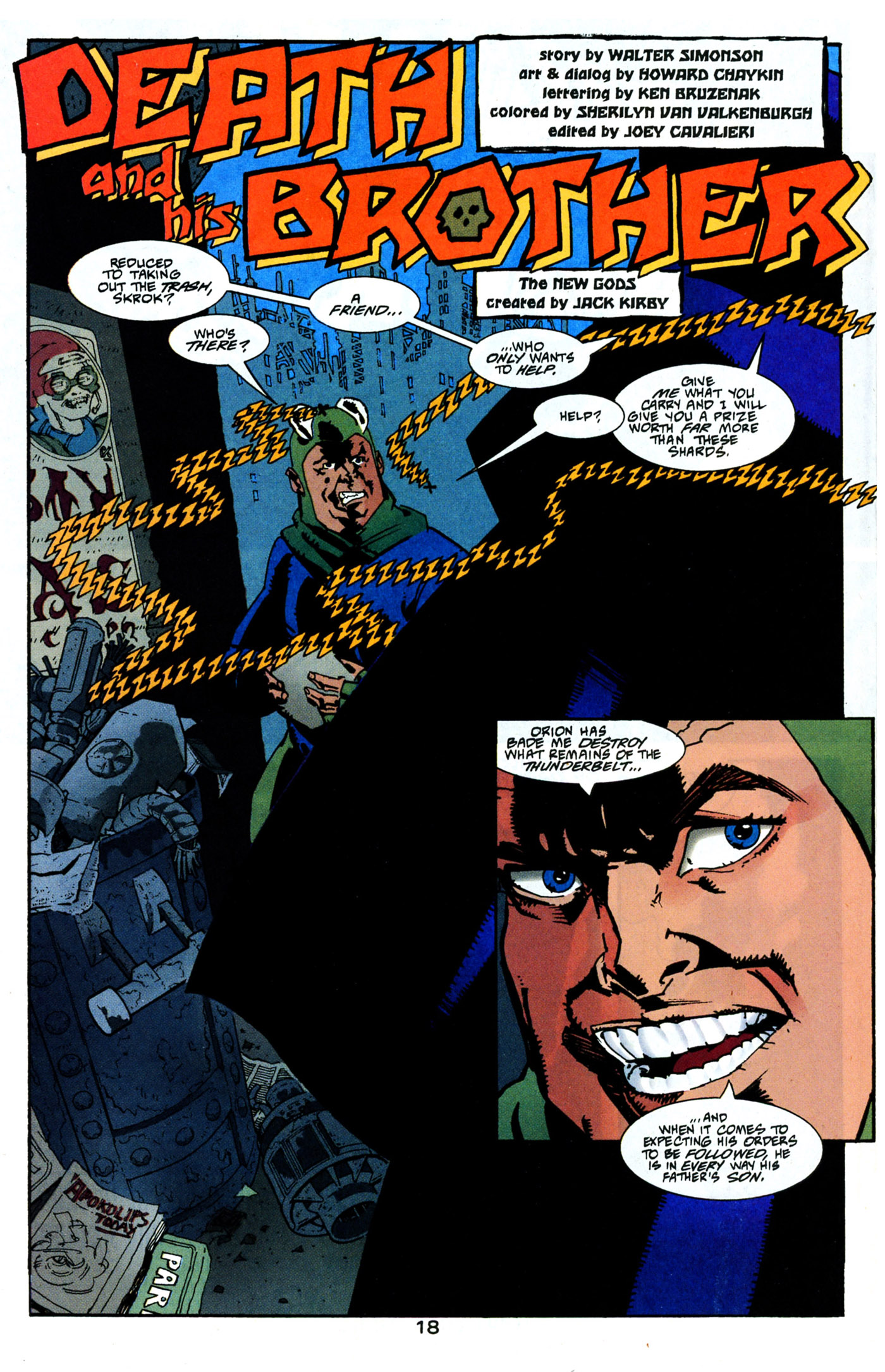 Read online Orion comic -  Issue #7 - 19