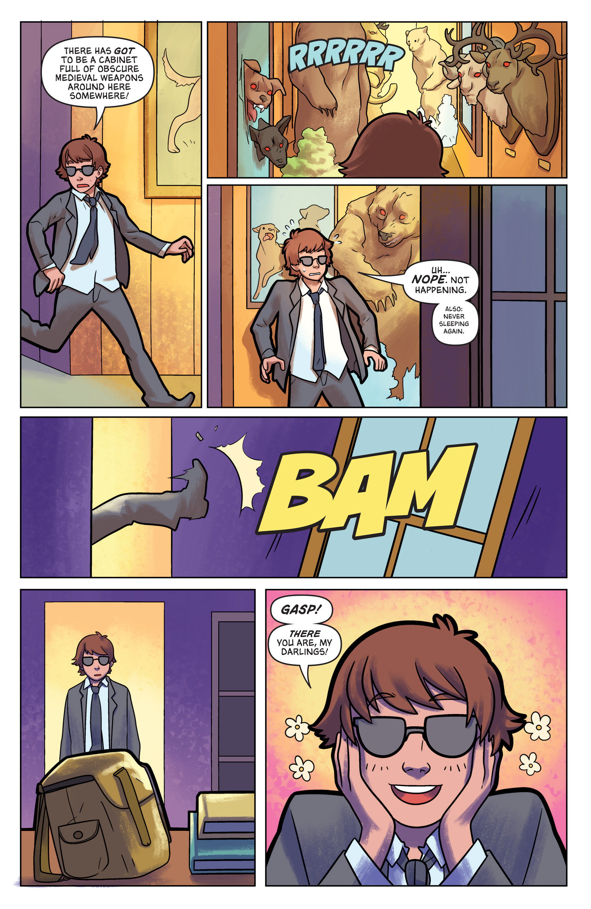 Read online Lumberjanes/Gotham Academy comic -  Issue #5 - 17