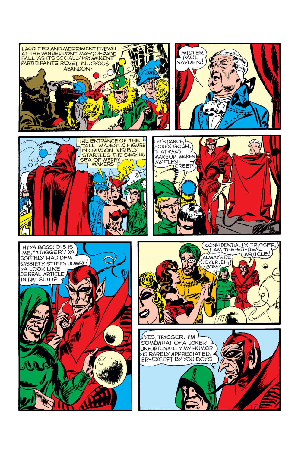 Read online Captain America Comics comic -  Issue #1 - 56