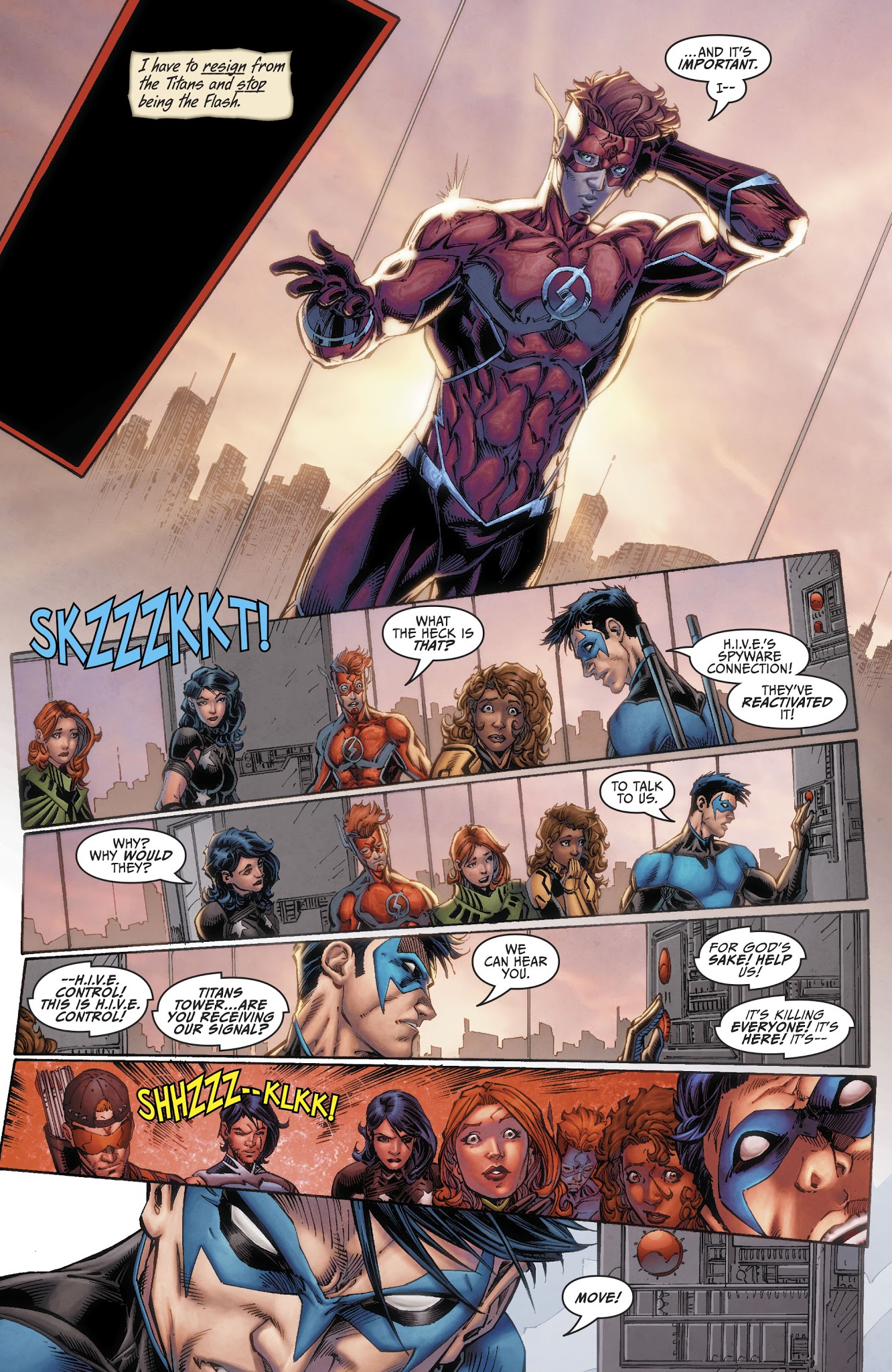 Read online Titans (2016) comic -  Issue #15 - 15