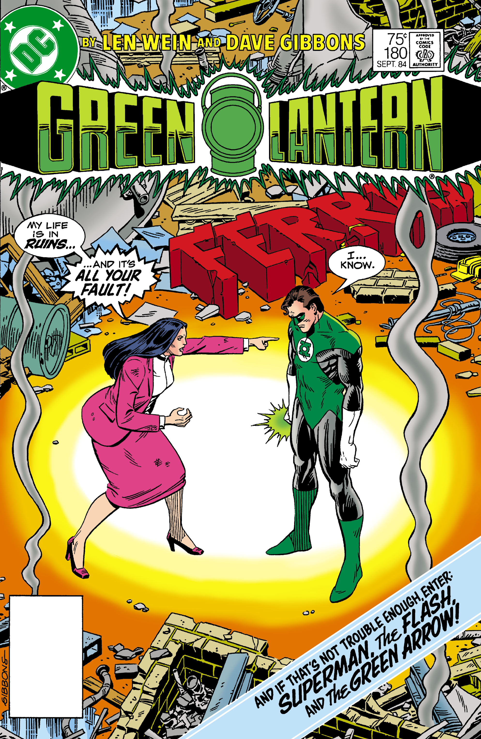 Read online Green Lantern (1960) comic -  Issue #180 - 1