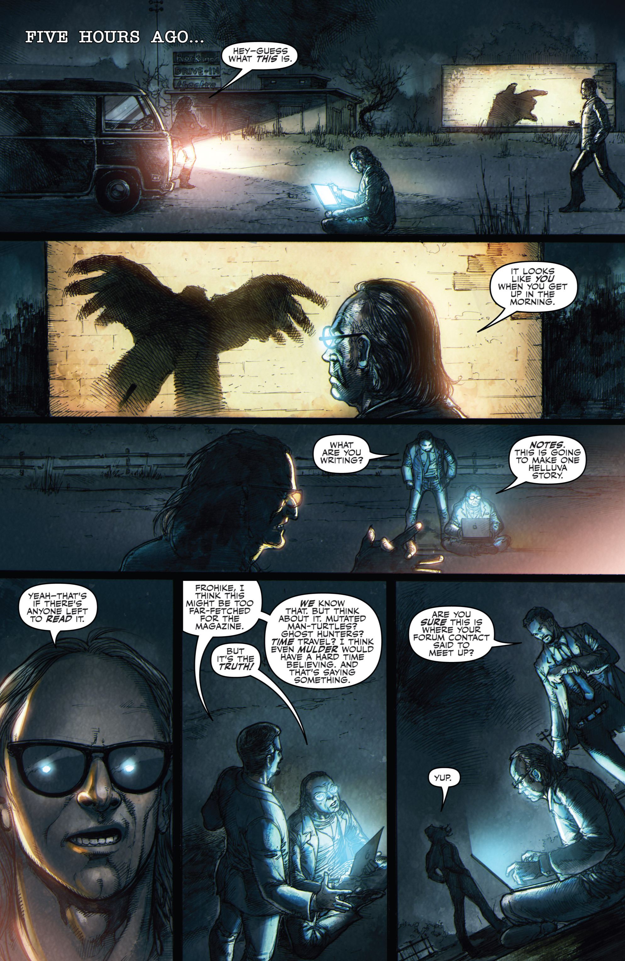 Read online The X-Files/Transformers: Conspiracy comic -  Issue # Full - 4