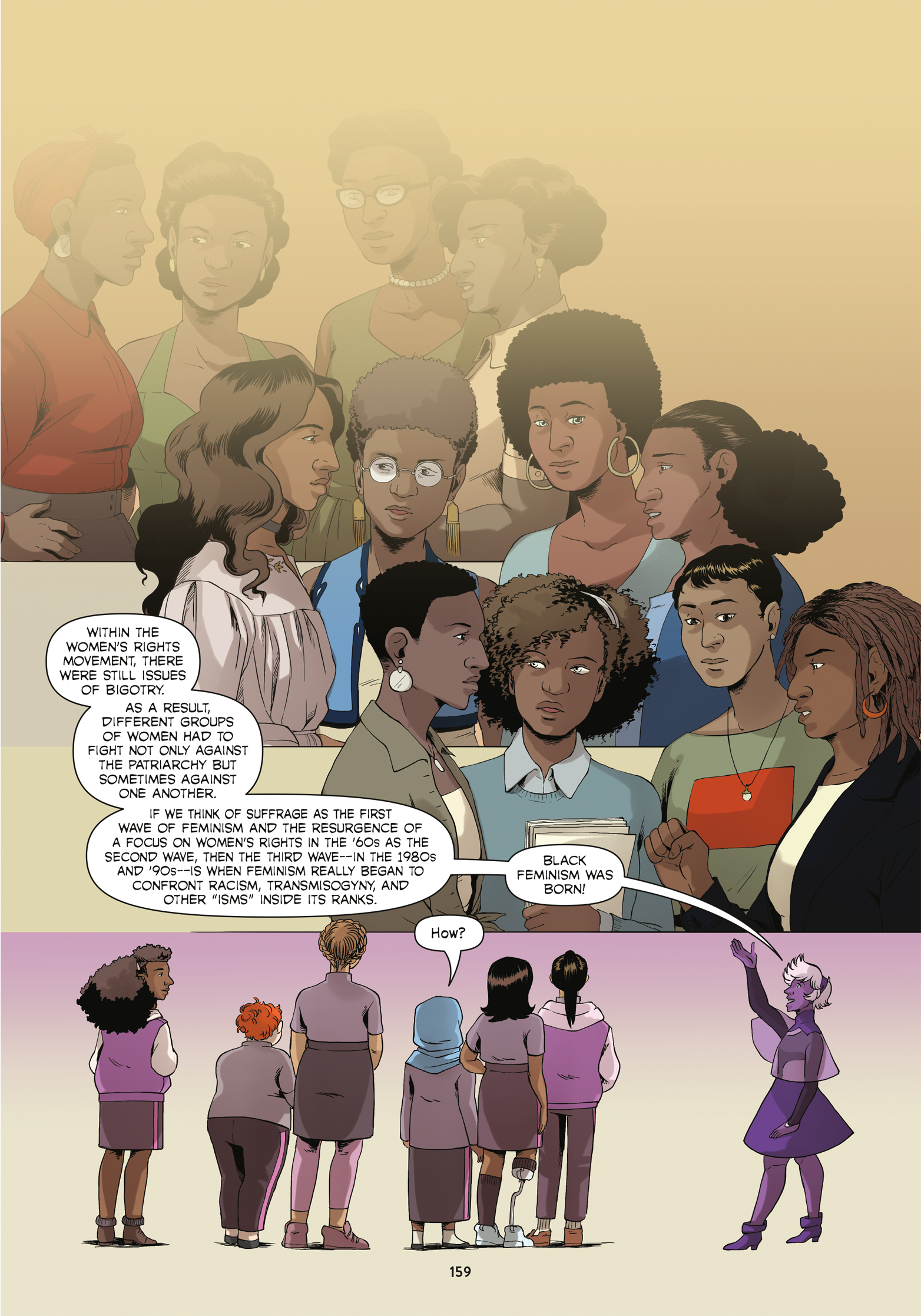 Read online Amazons, Abolitionists, and Activists: A Graphic History of Women's Fight for Their Rights comic -  Issue # TPB (Part 2) - 43