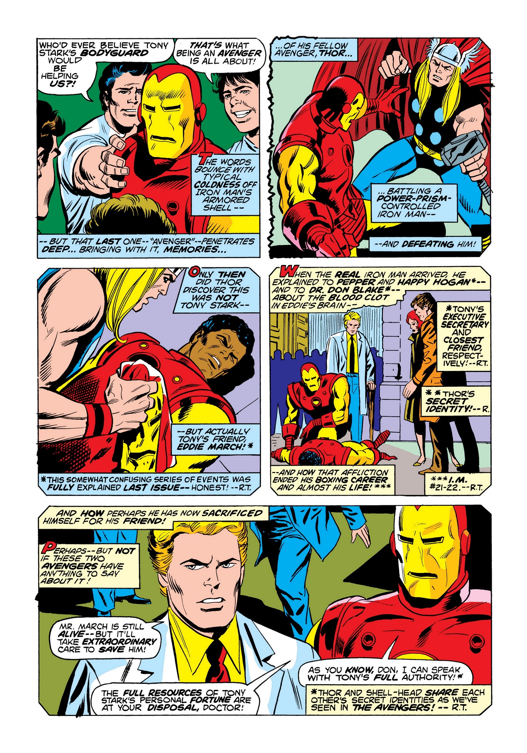 Read online Marvel Masterworks: The Invincible Iron Man comic -  Issue # TPB 9 (Part 3) - 77