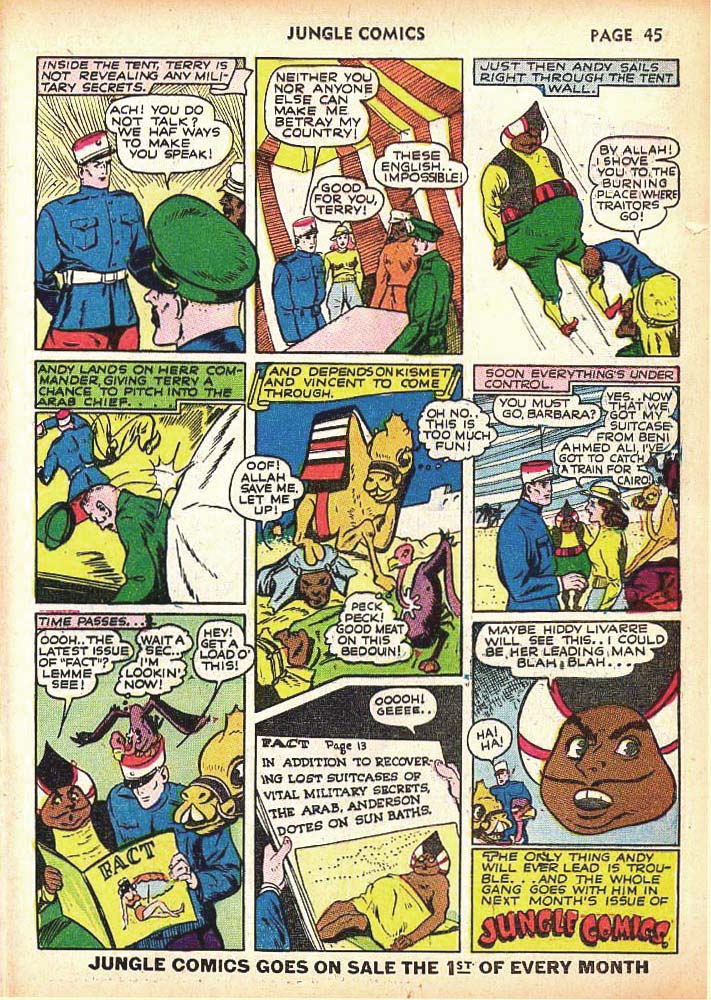 Read online Jungle Comics comic -  Issue #25 - 47