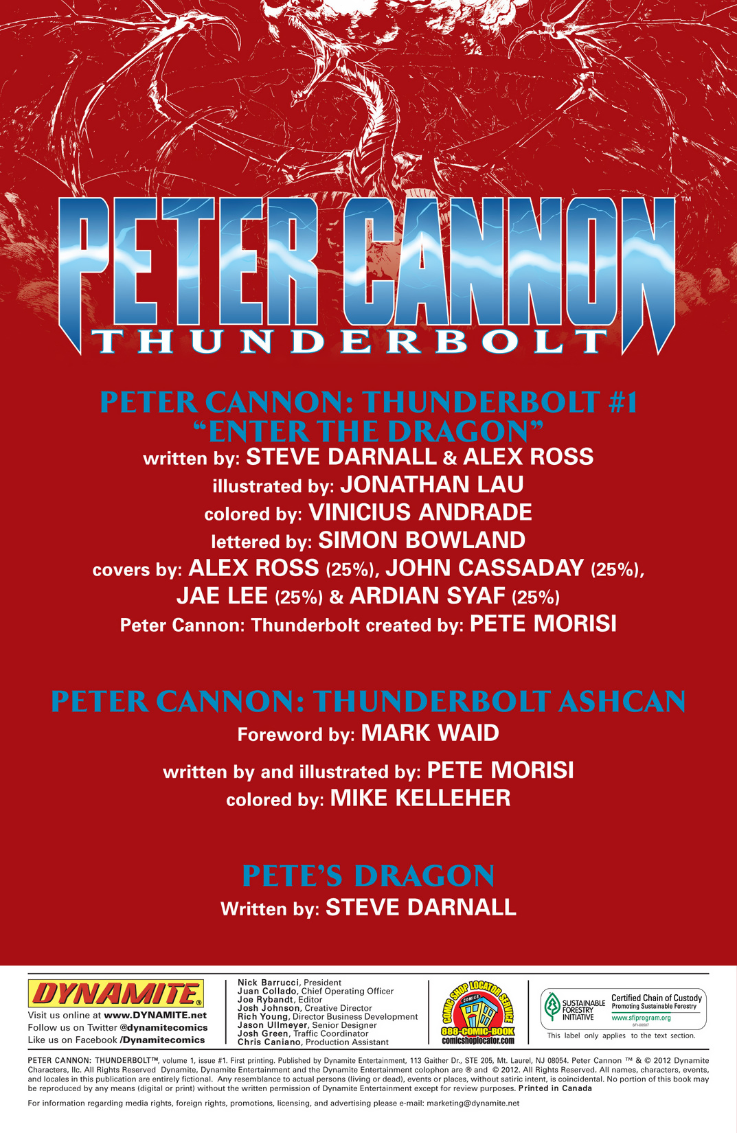 Peter Cannon: Thunderbolt (2012) Issue #1 #1 - English 8
