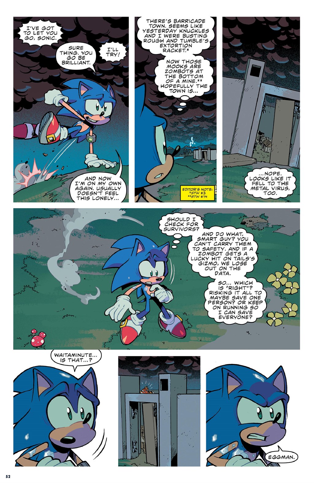 Read online Sonic the Hedgehog (2018) comic -  Issue # _The IDW Collection 3 (Part 1) - 52