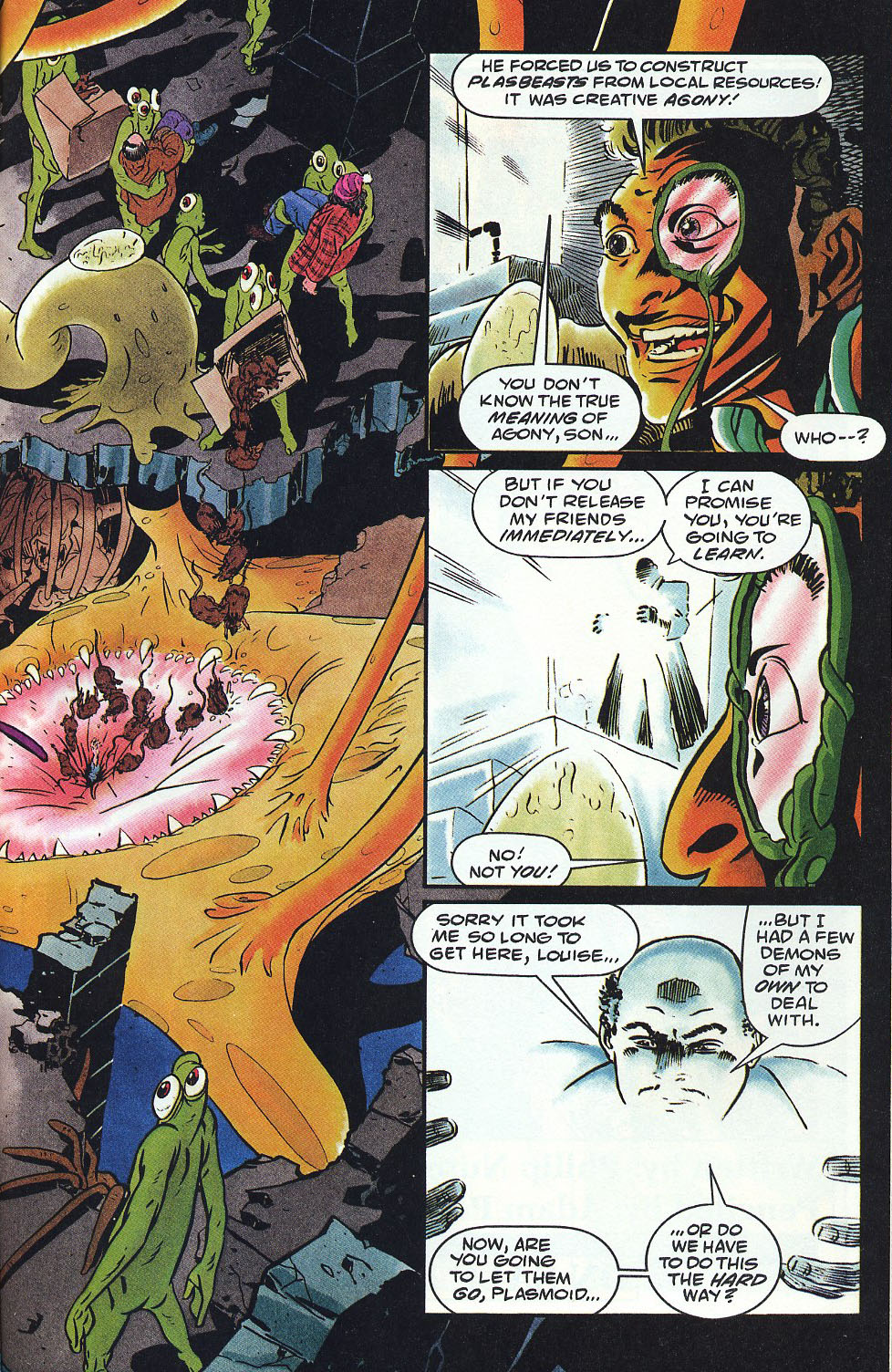 Read online Warriors of Plasm comic -  Issue #6 - 18