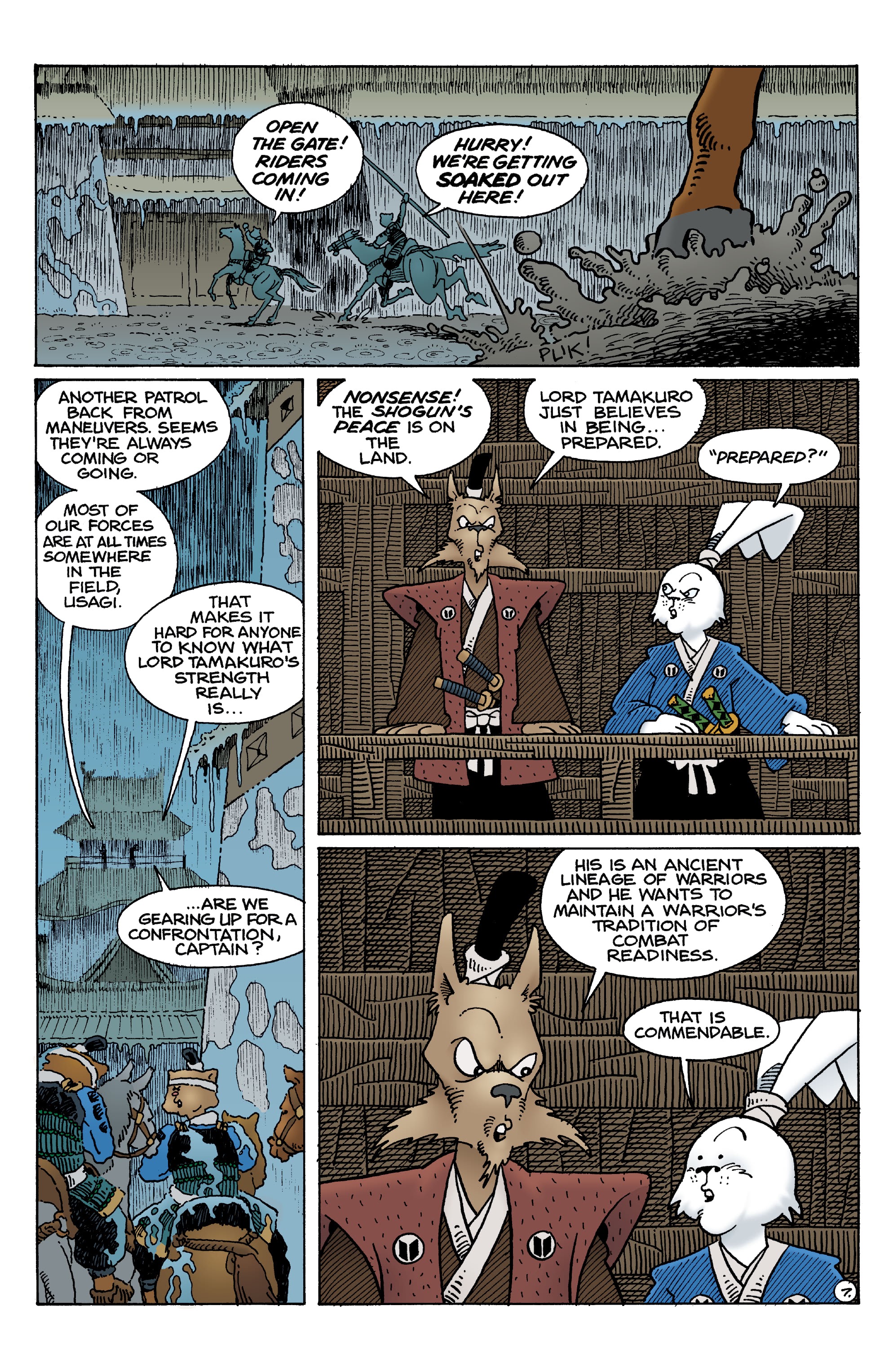 Read online Usagi Yojimbo: The Dragon Bellow Conspiracy comic -  Issue #3 - 9