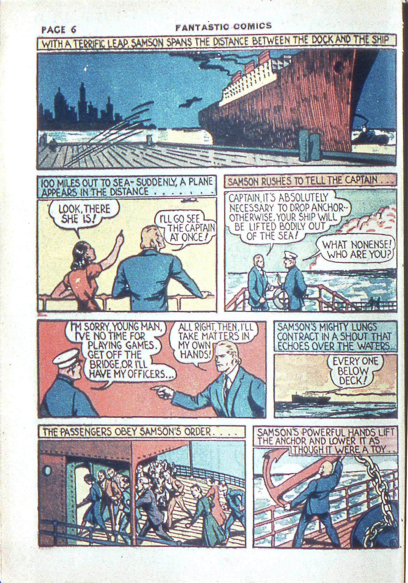 Read online Fantastic Comics comic -  Issue #3 - 9