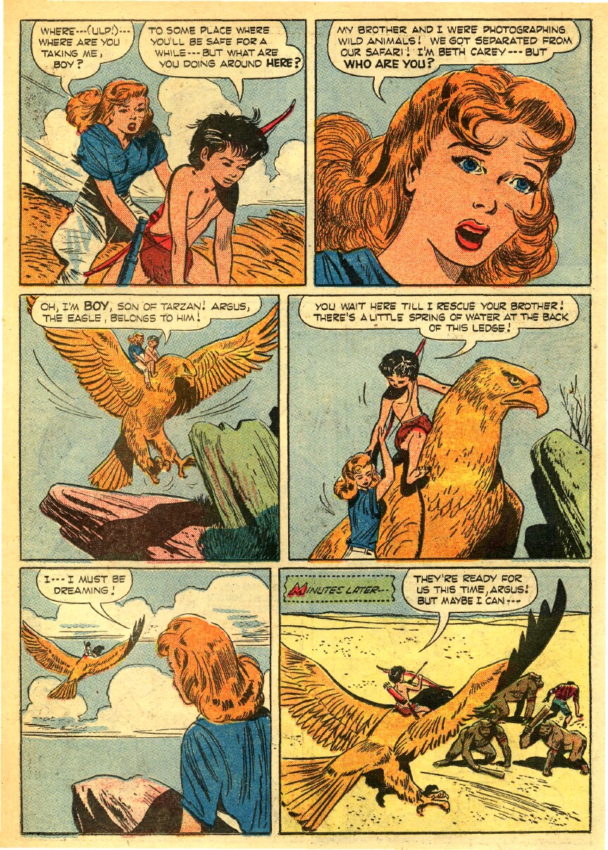 Read online Tarzan (1948) comic -  Issue #56 - 23