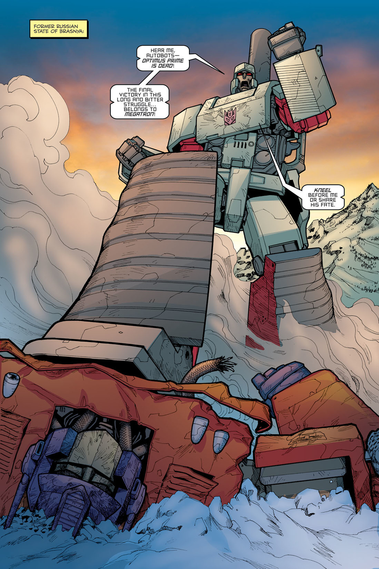 Read online The Transformers: Escalation comic -  Issue #6 - 6