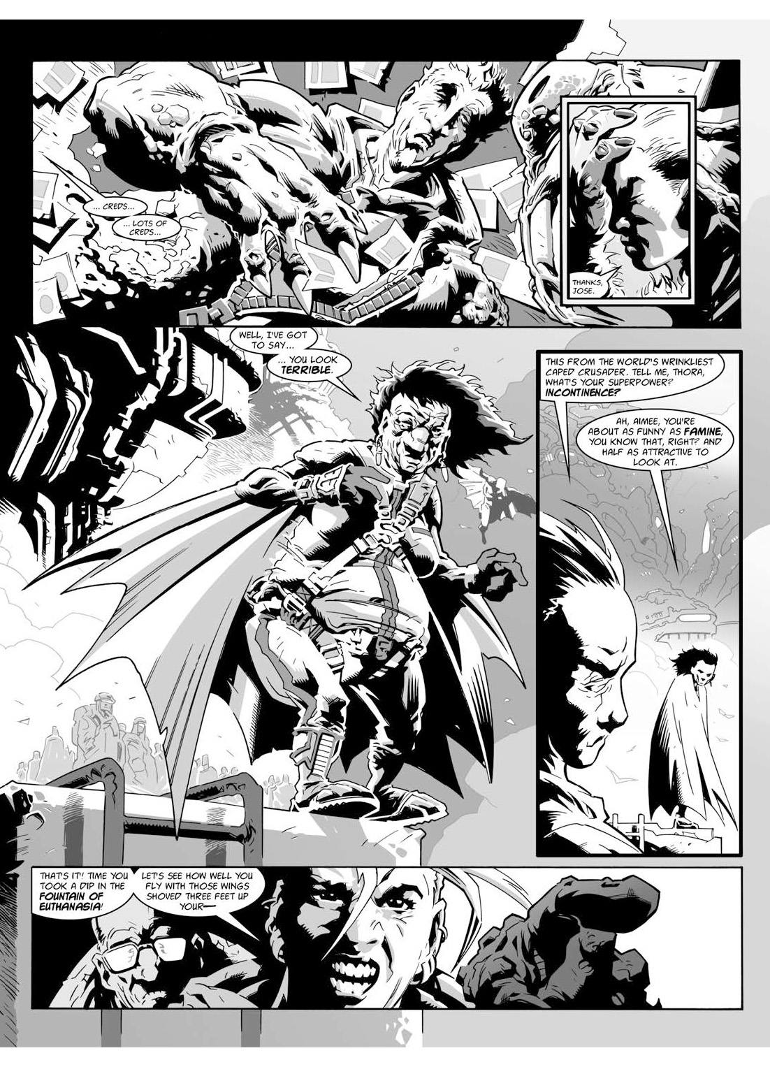 Read online Mega-City Undercover comic -  Issue # TPB 1 - 160