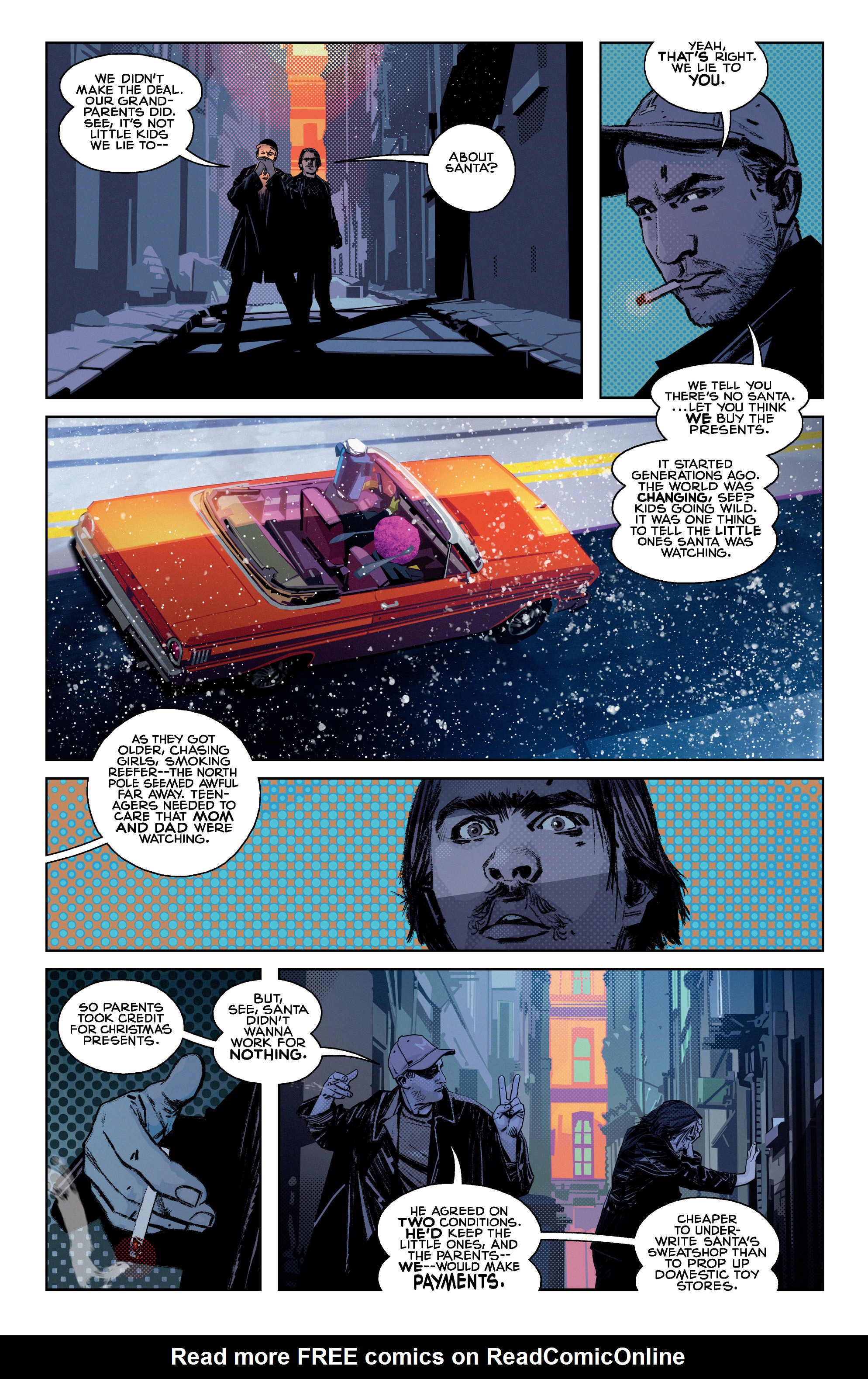 Read online Hazel and Cha Cha Save Christmas: Tales from the Umbrella Academy comic -  Issue # Full - 24