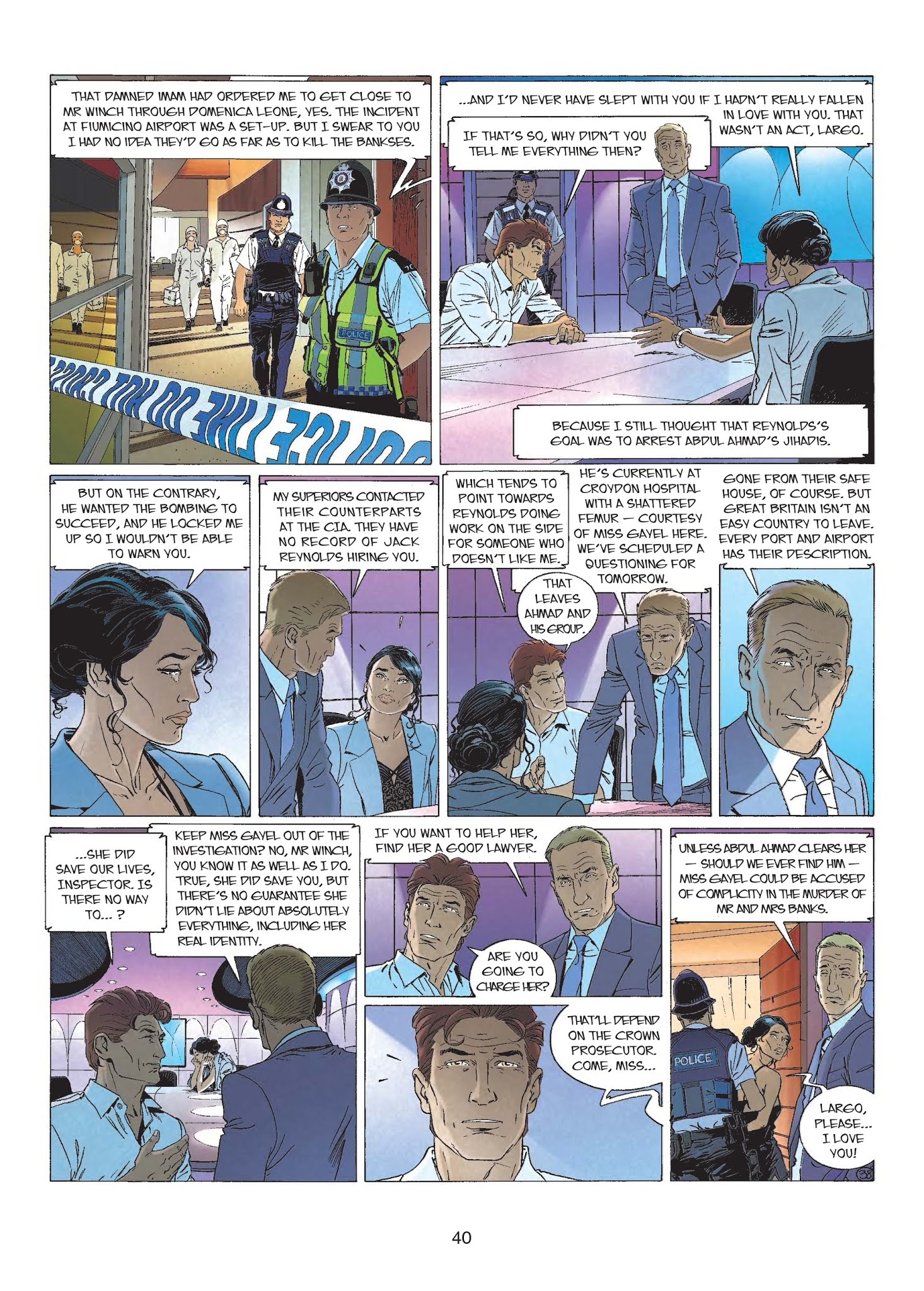 Read online Largo Winch comic -  Issue # TPB 16 - 42