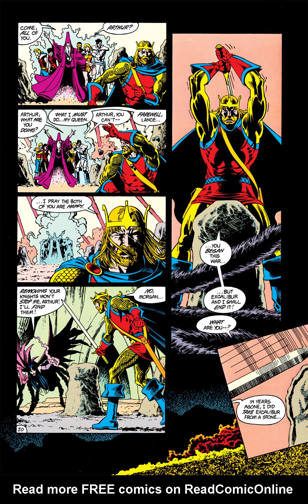 Read online Camelot 3000 comic -  Issue #12 - 21