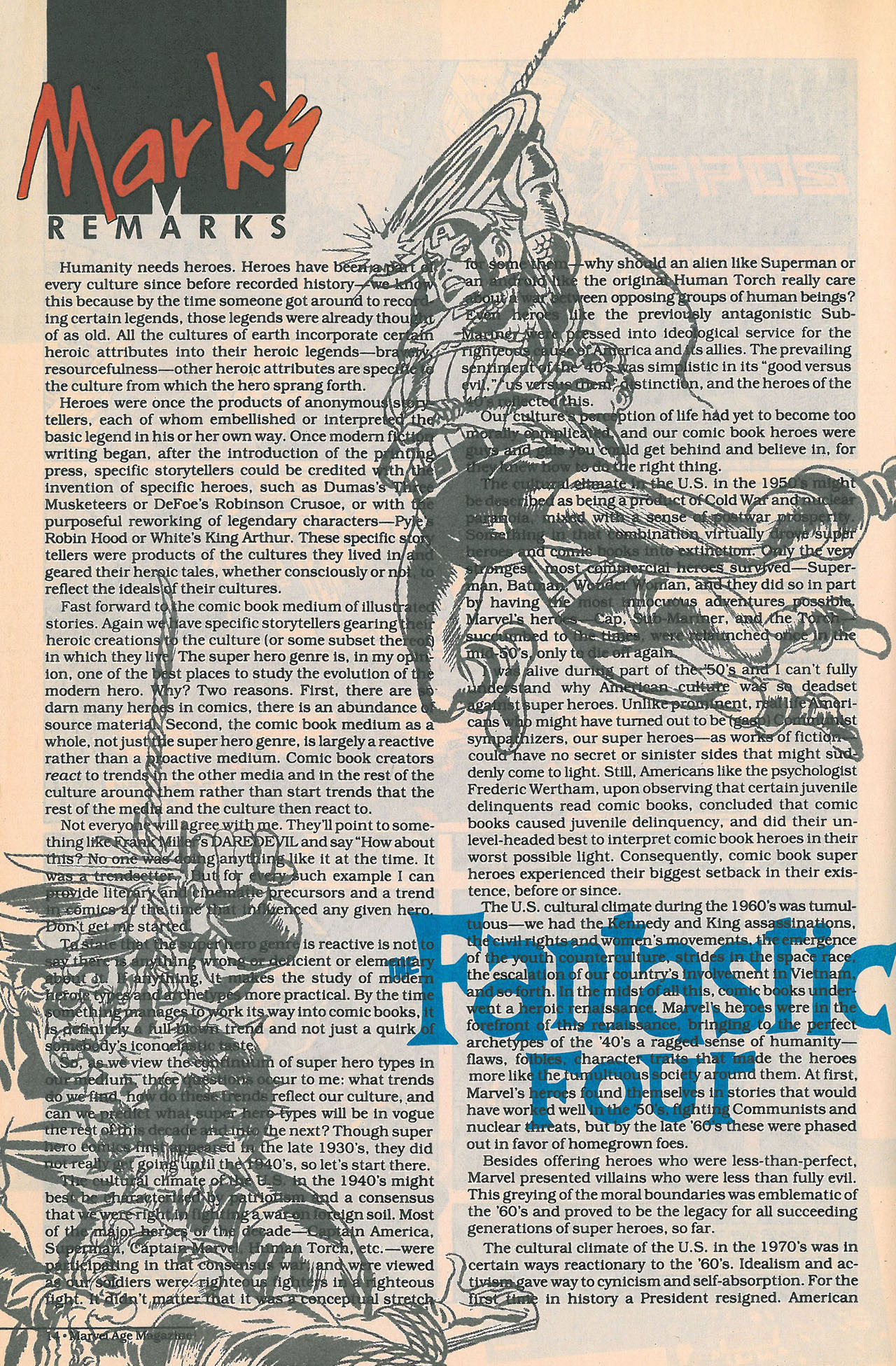 Read online Marvel Age comic -  Issue #120 - 16