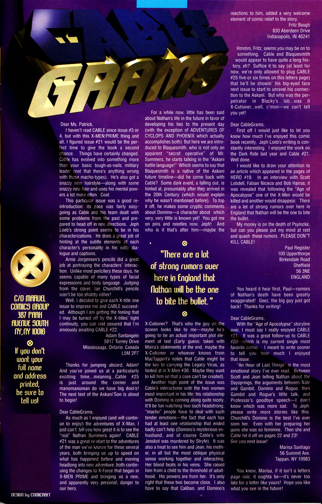Read online Cable (1993) comic -  Issue #23 - 30