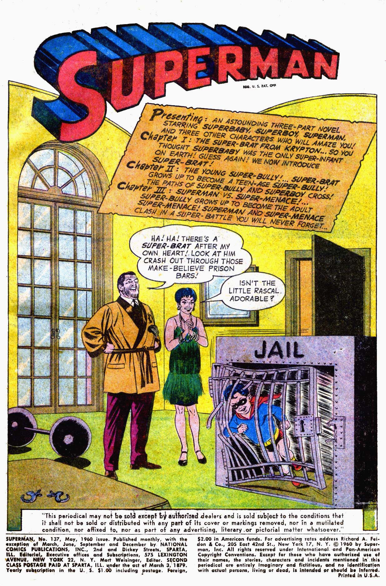 Read online Superman (1939) comic -  Issue #137 - 2