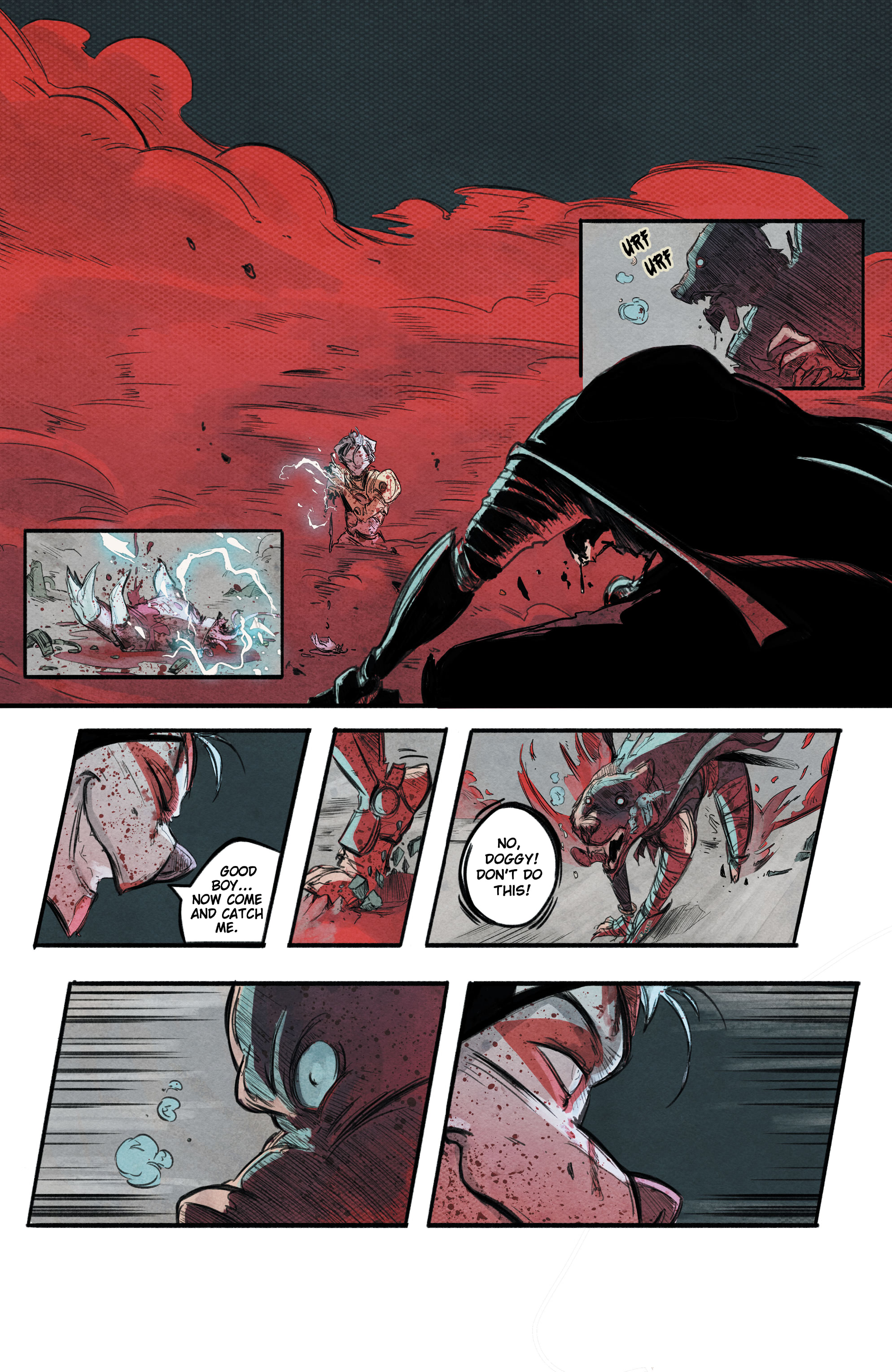 Read online Samurai Doggy comic -  Issue #6 - 13