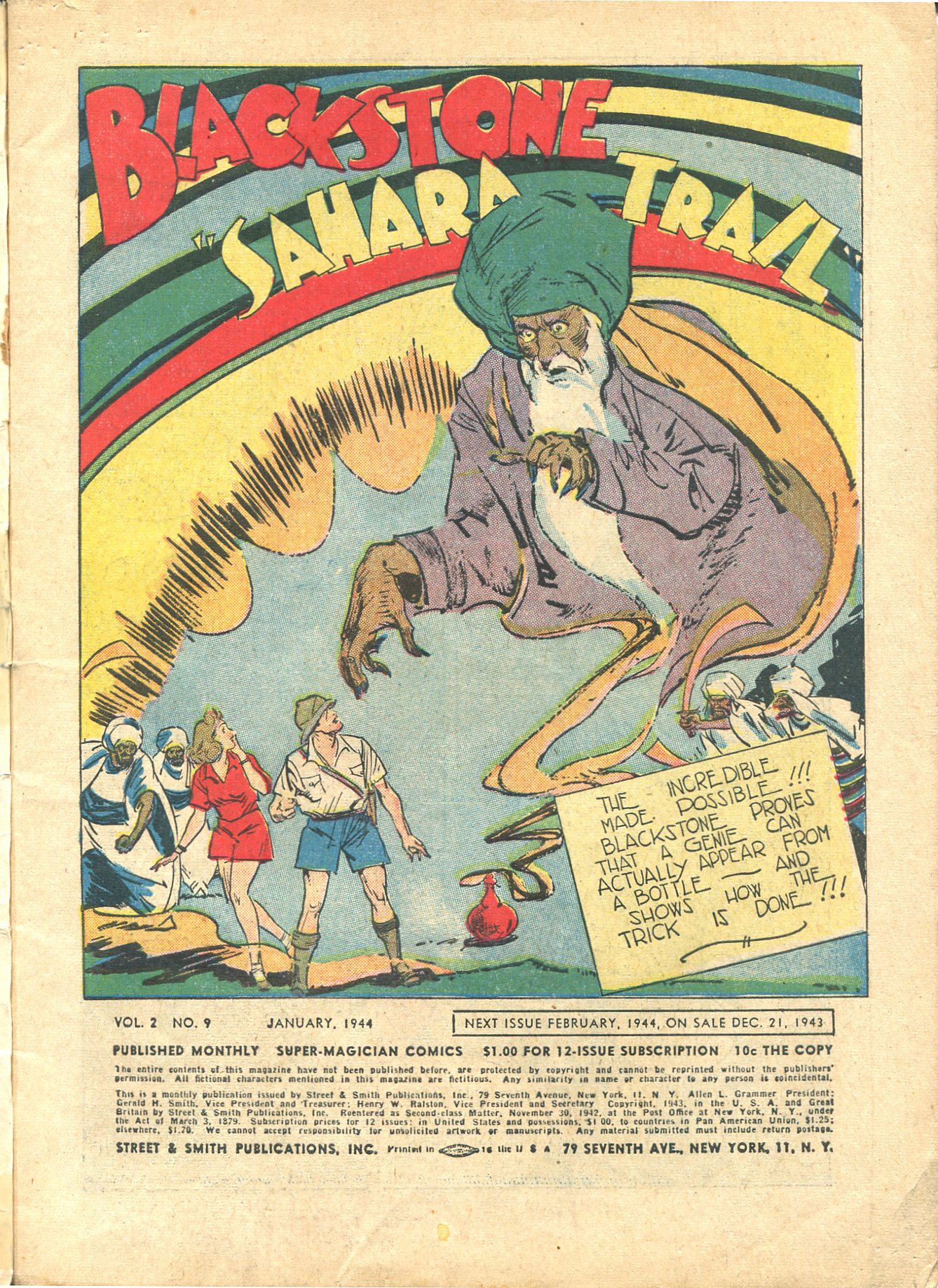 Read online Super-Magician Comics comic -  Issue #21 - 3