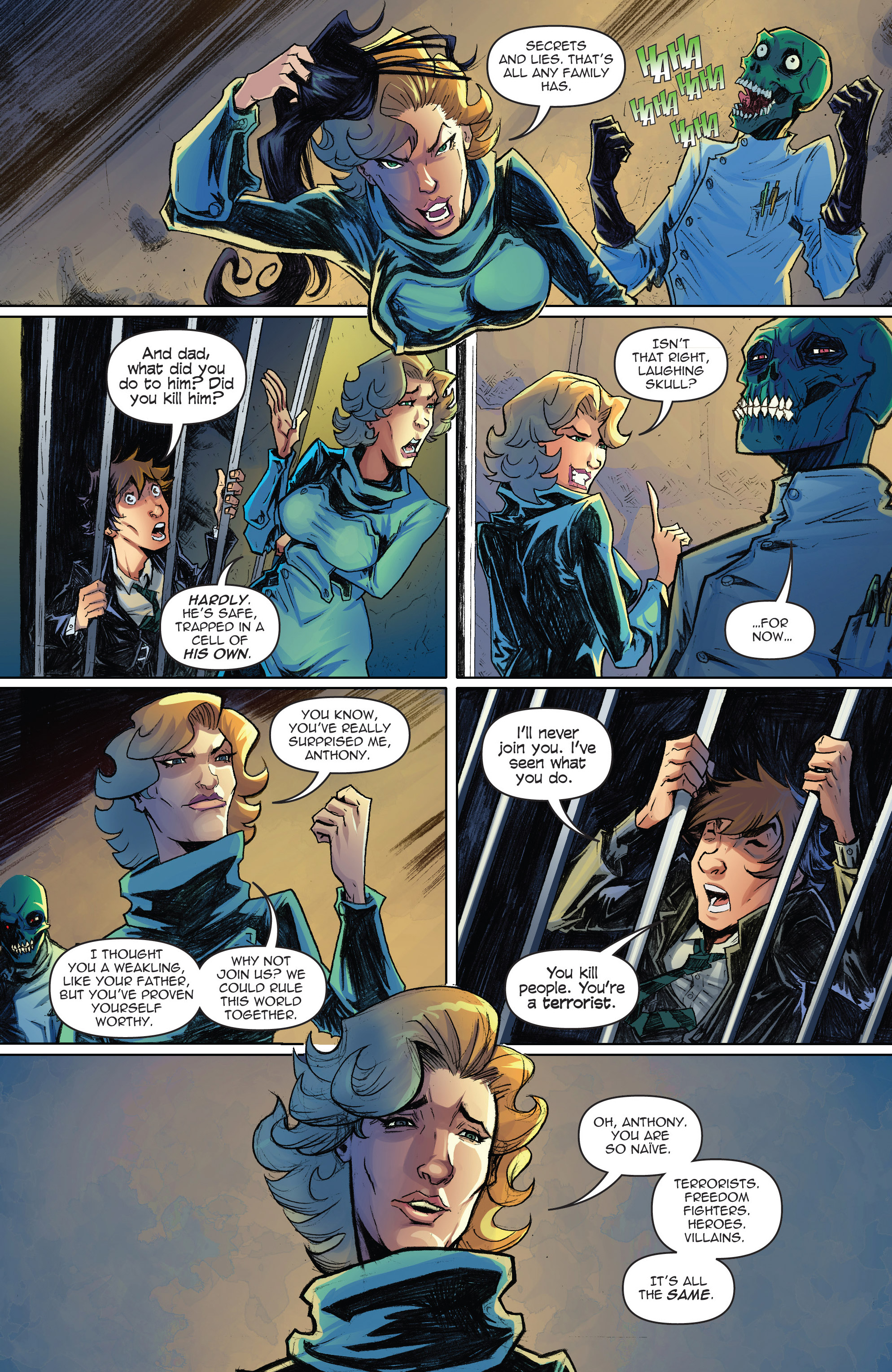 Read online Infinite Seven comic -  Issue #4 - 14