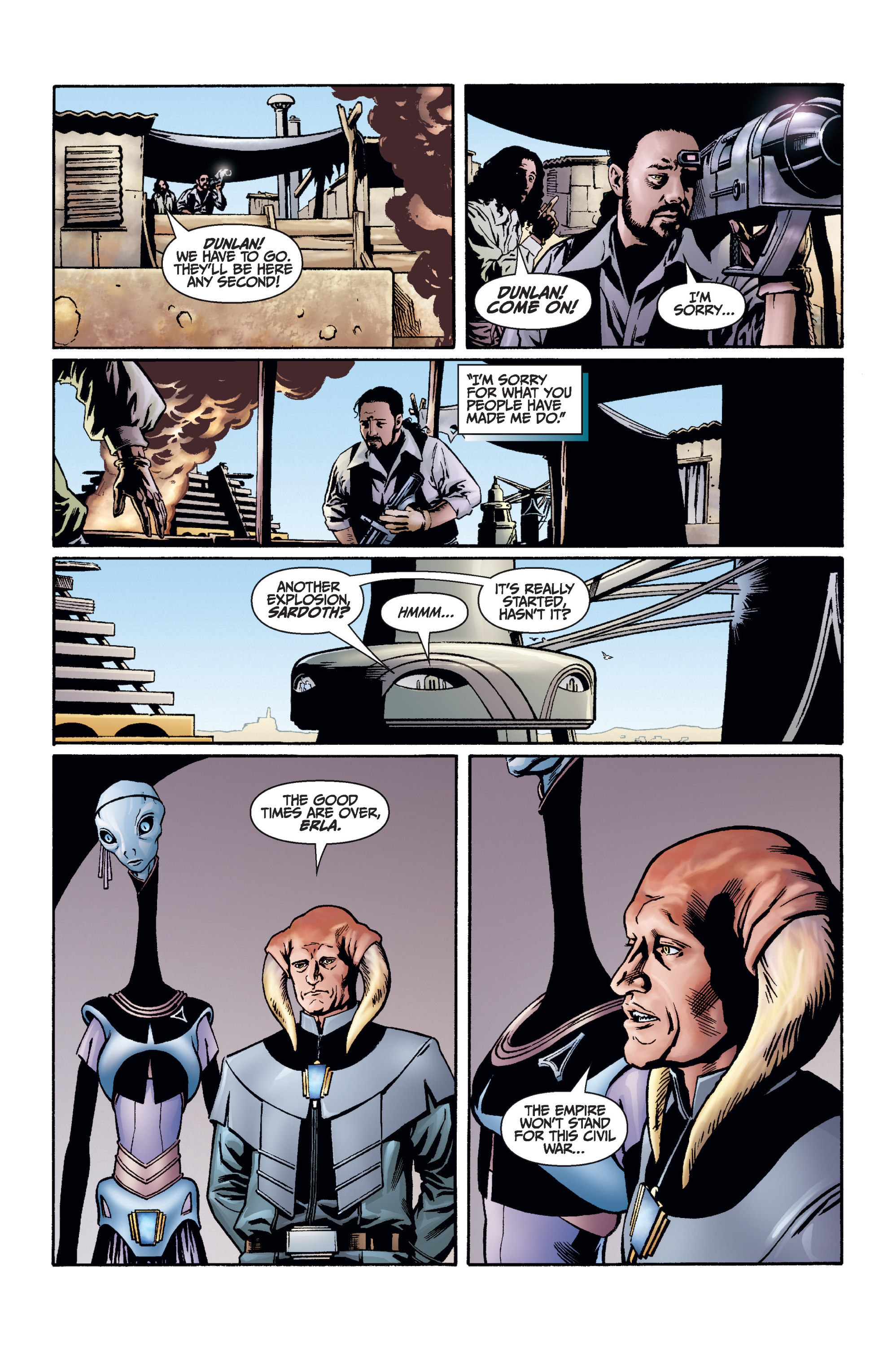 Read online Star Wars: Rebellion comic -  Issue #6 - 16