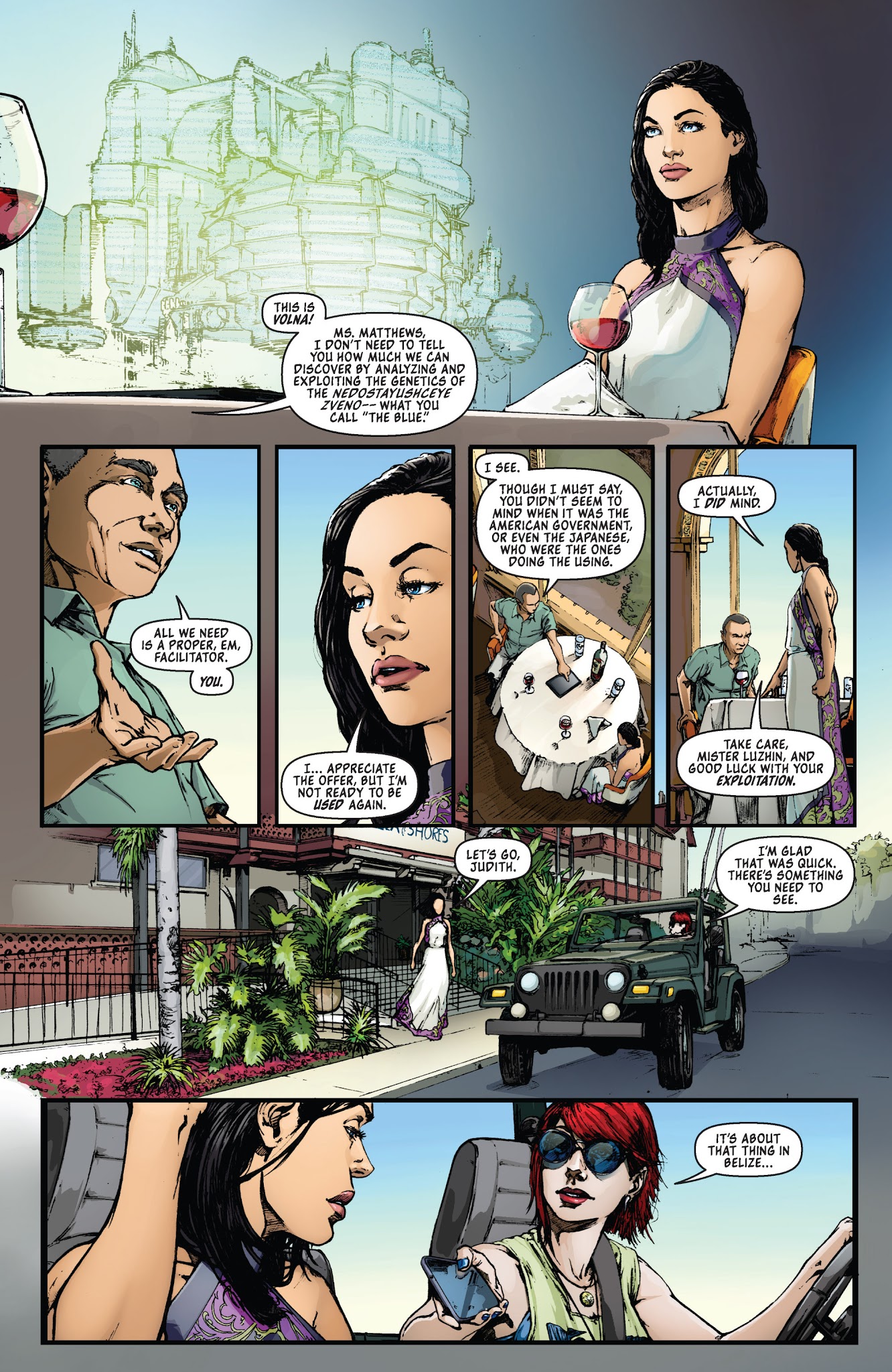 Read online Michael Turner's Fathom (2013) comic -  Issue #1 - 16