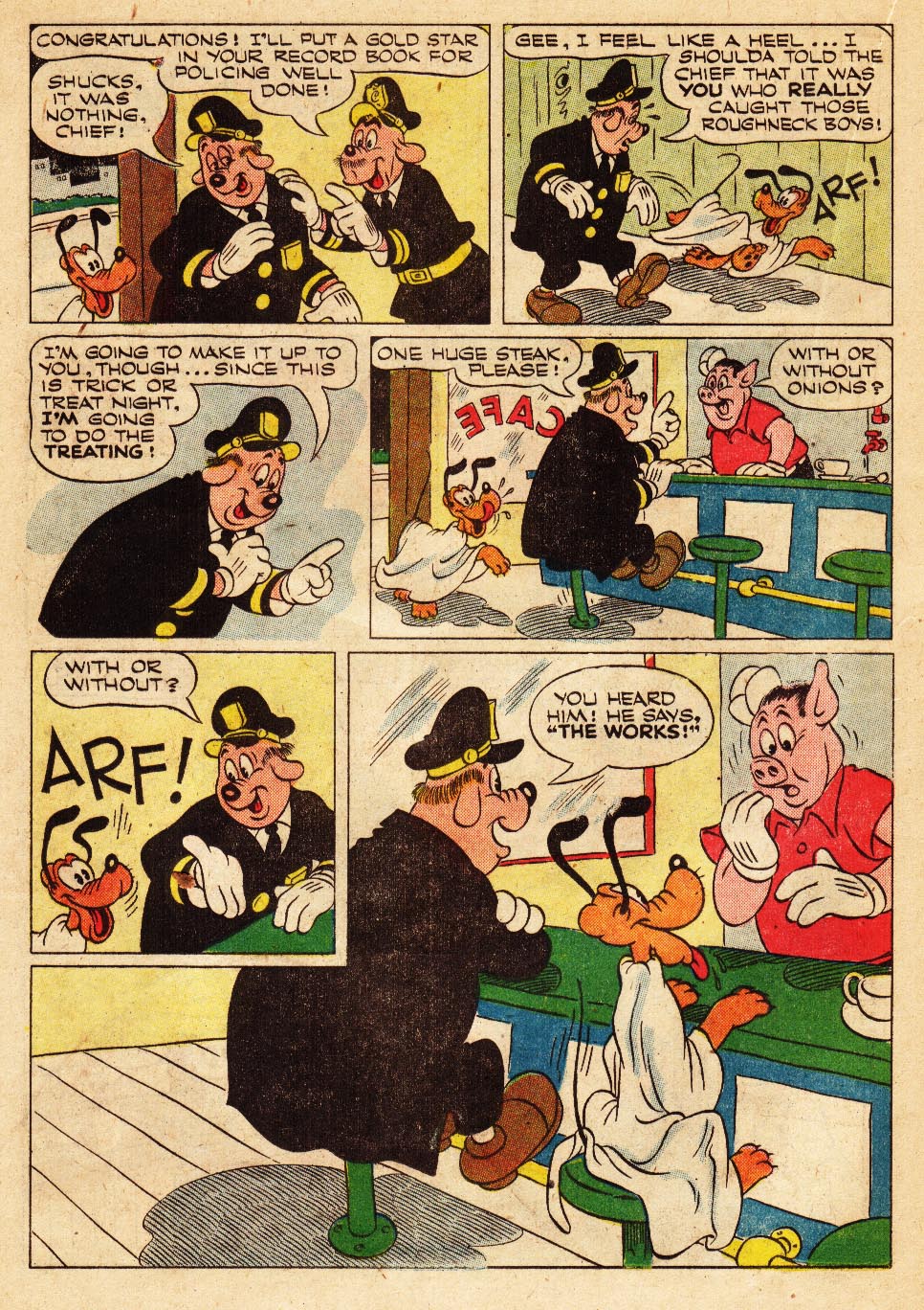 Read online Walt Disney's Comics and Stories comic -  Issue #158 - 26