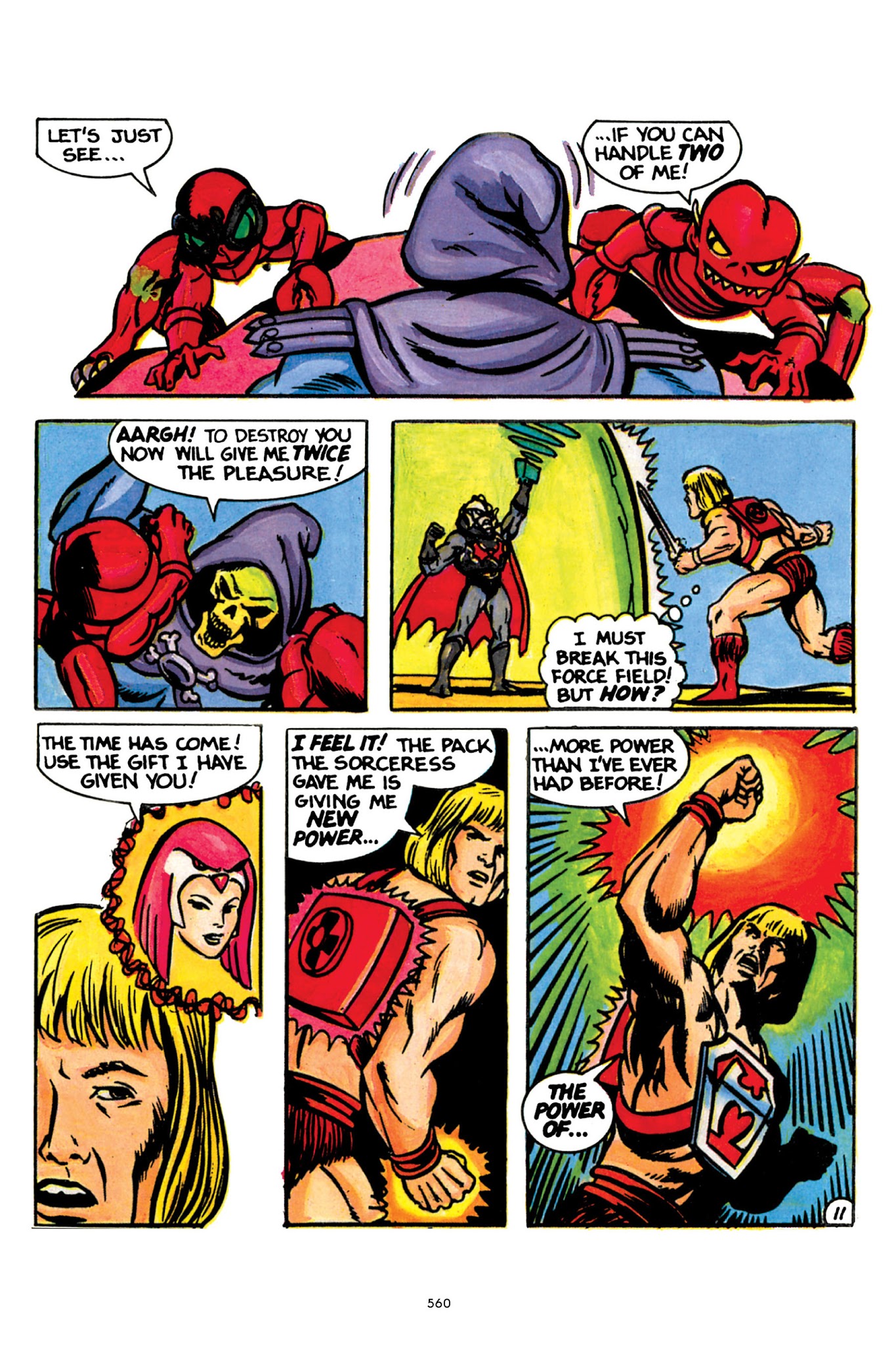 Read online He-Man and the Masters of the Universe Minicomic Collection comic -  Issue # TPB 1 - 543