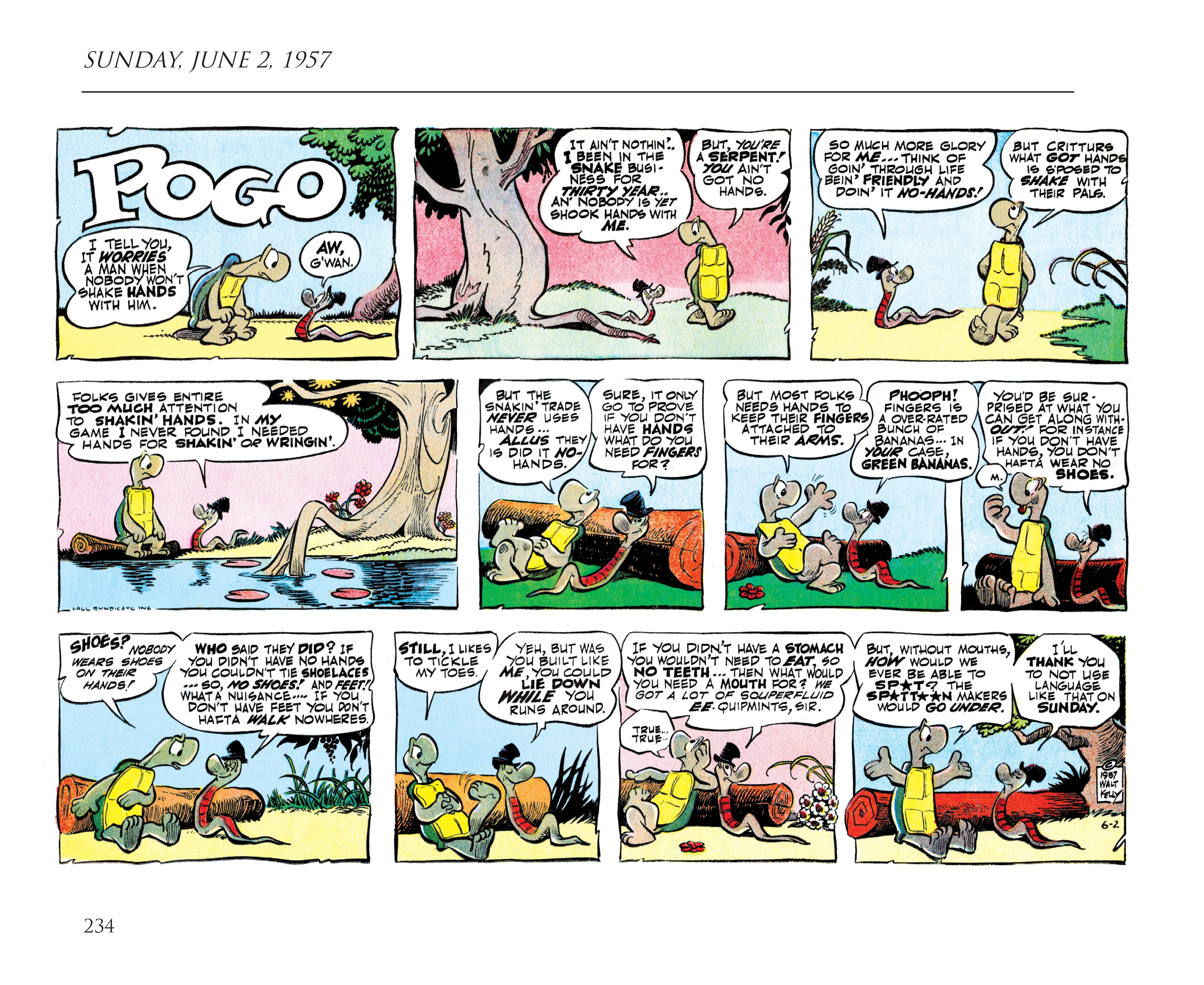 Read online Pogo by Walt Kelly: The Complete Syndicated Comic Strips comic -  Issue # TPB 5 (Part 3) - 43