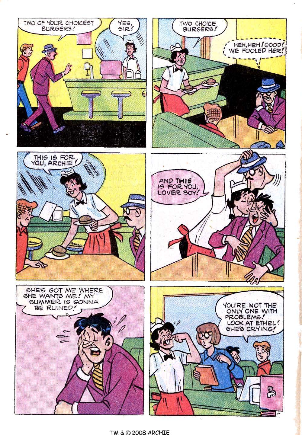 Read online Jughead (1965) comic -  Issue #210 - 16