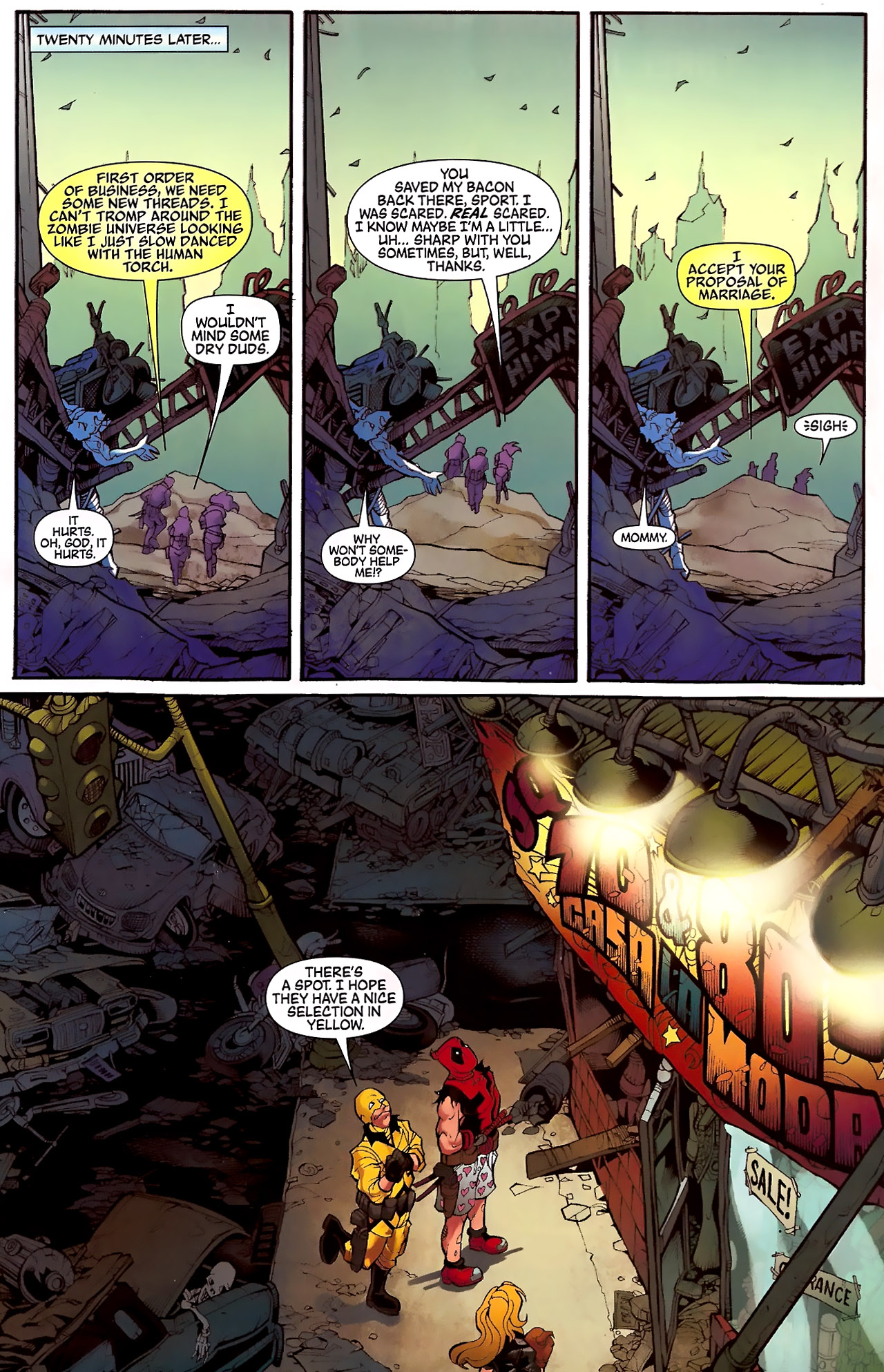 Read online Deadpool: Merc With a Mouth comic -  Issue #11 - 20