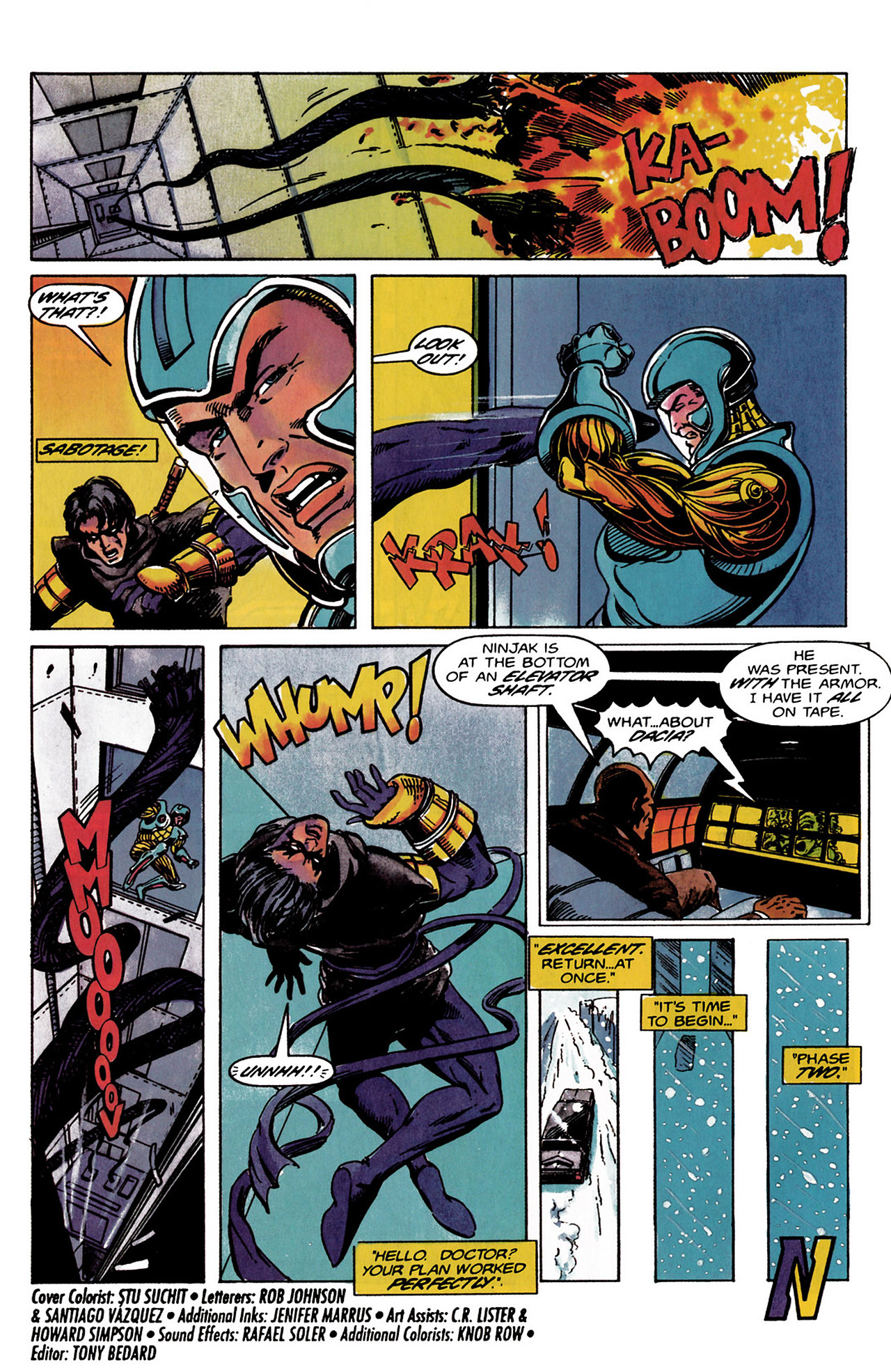 Read online Ninjak (1994) comic -  Issue #5 - 22