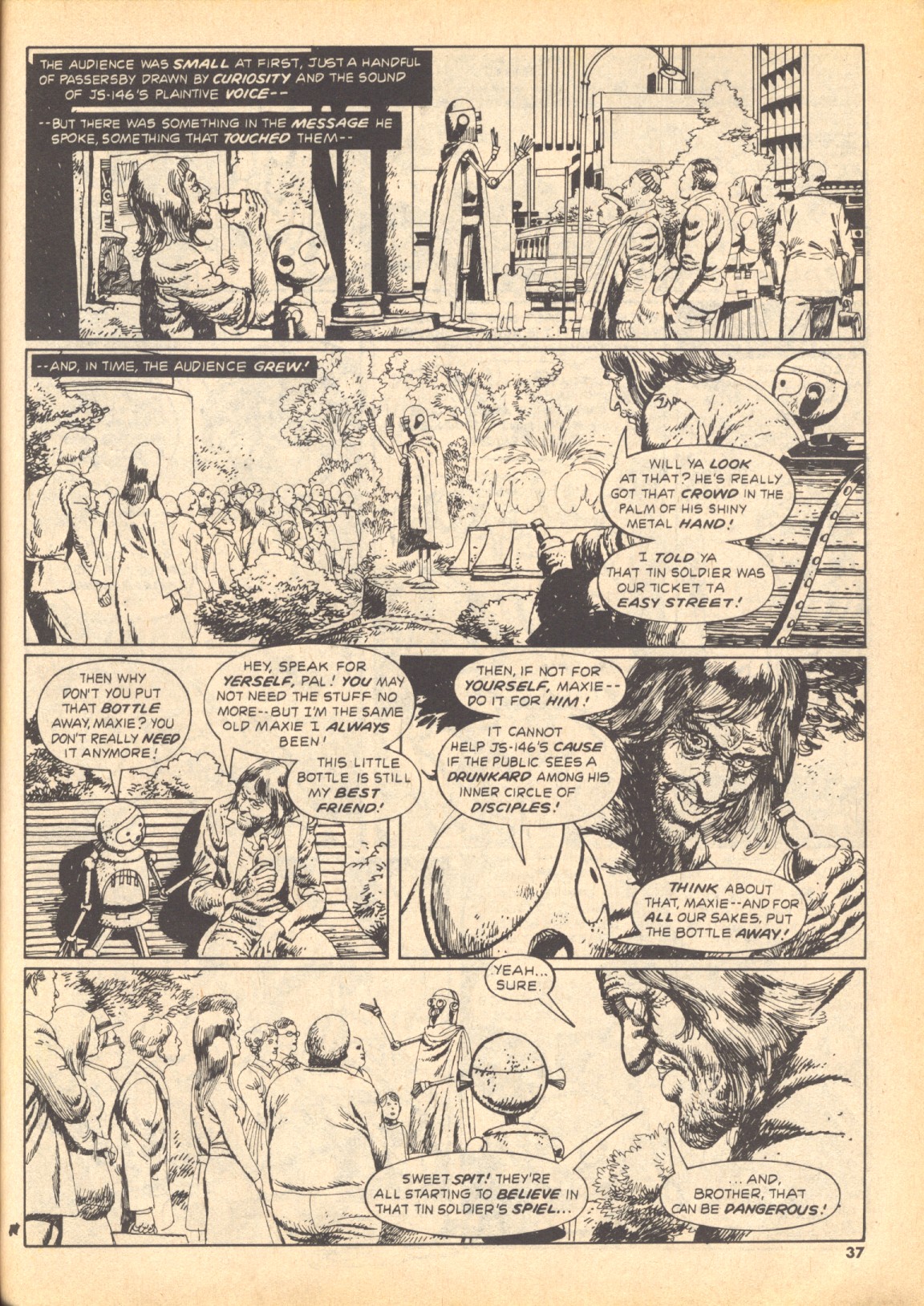 Read online Creepy (1964) comic -  Issue #107 - 36