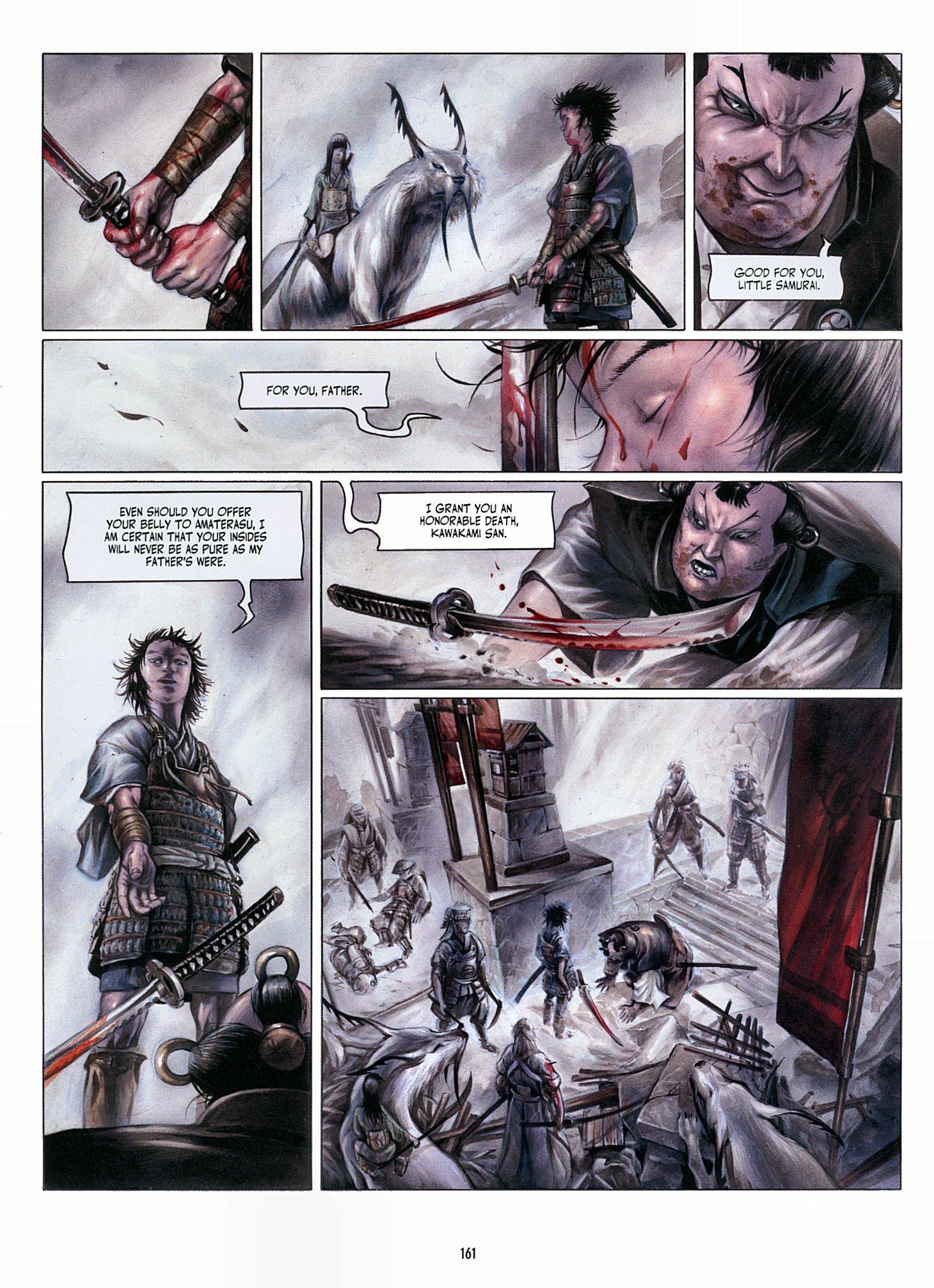 Read online Legend of the Scarlet Blades comic -  Issue # TPB - 162