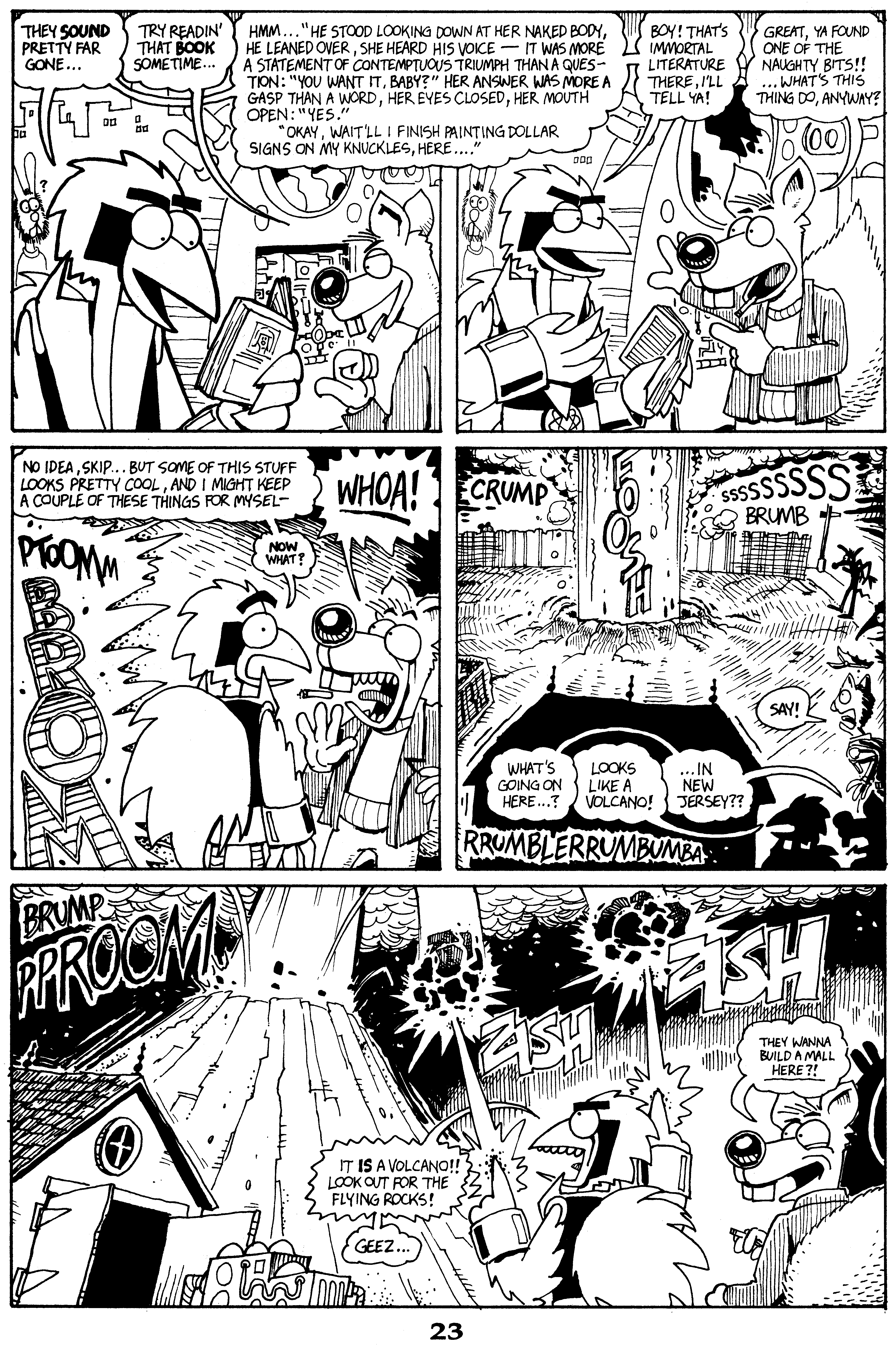 Read online Critters comic -  Issue #36 - 25