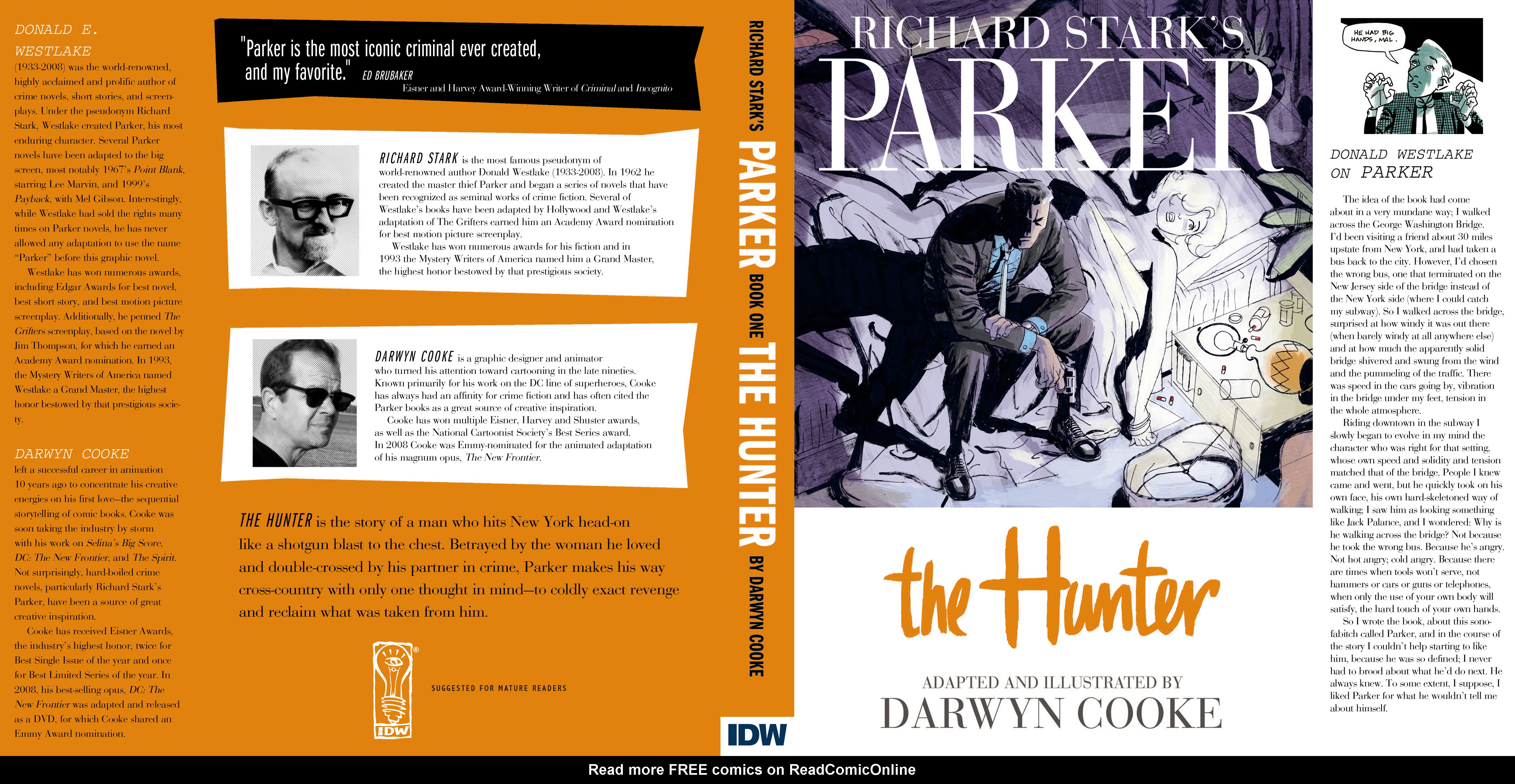 Read online Richard Stark's Parker comic -  Issue #1 - 1