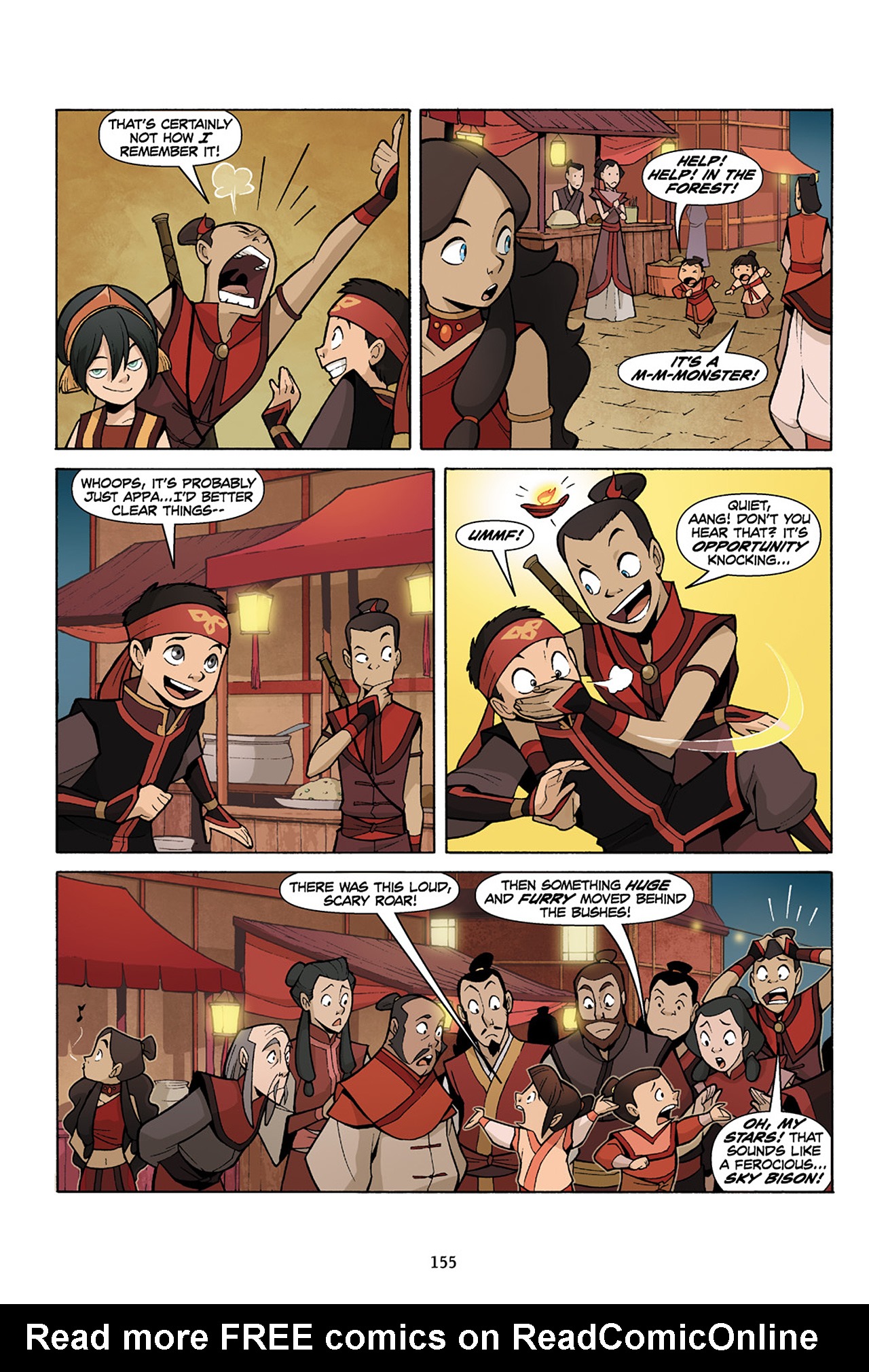 Read online Nickelodeon Avatar: The Last Airbender - The Lost Adventures comic -  Issue # Full - 156