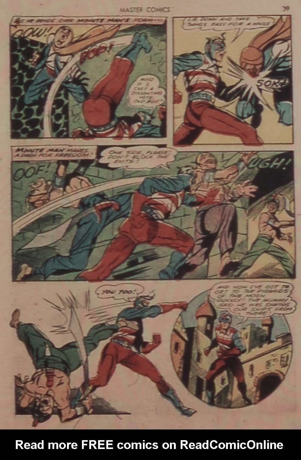 Read online Master Comics comic -  Issue #36 - 39
