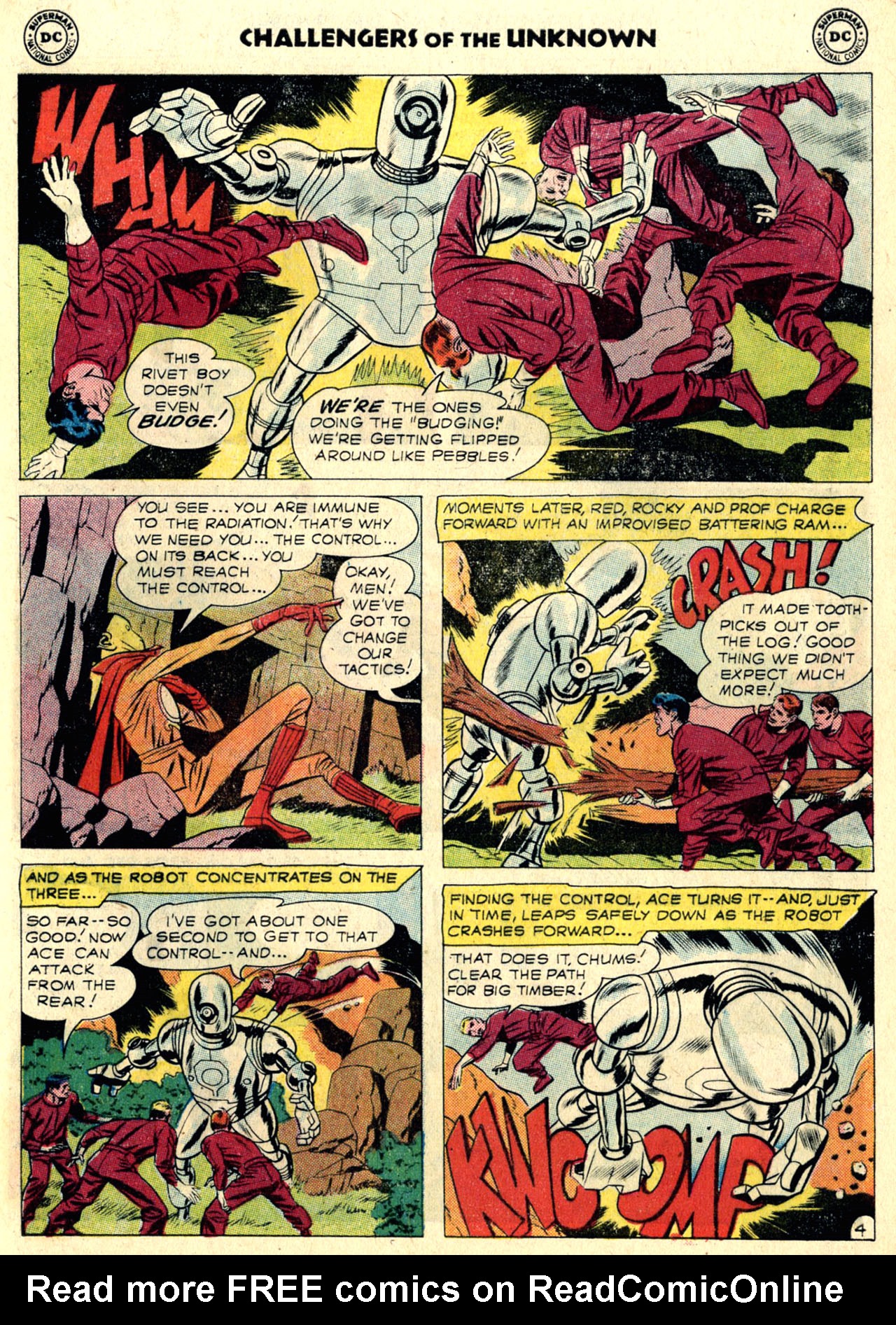 Challengers of the Unknown (1958) Issue #8 #8 - English 21