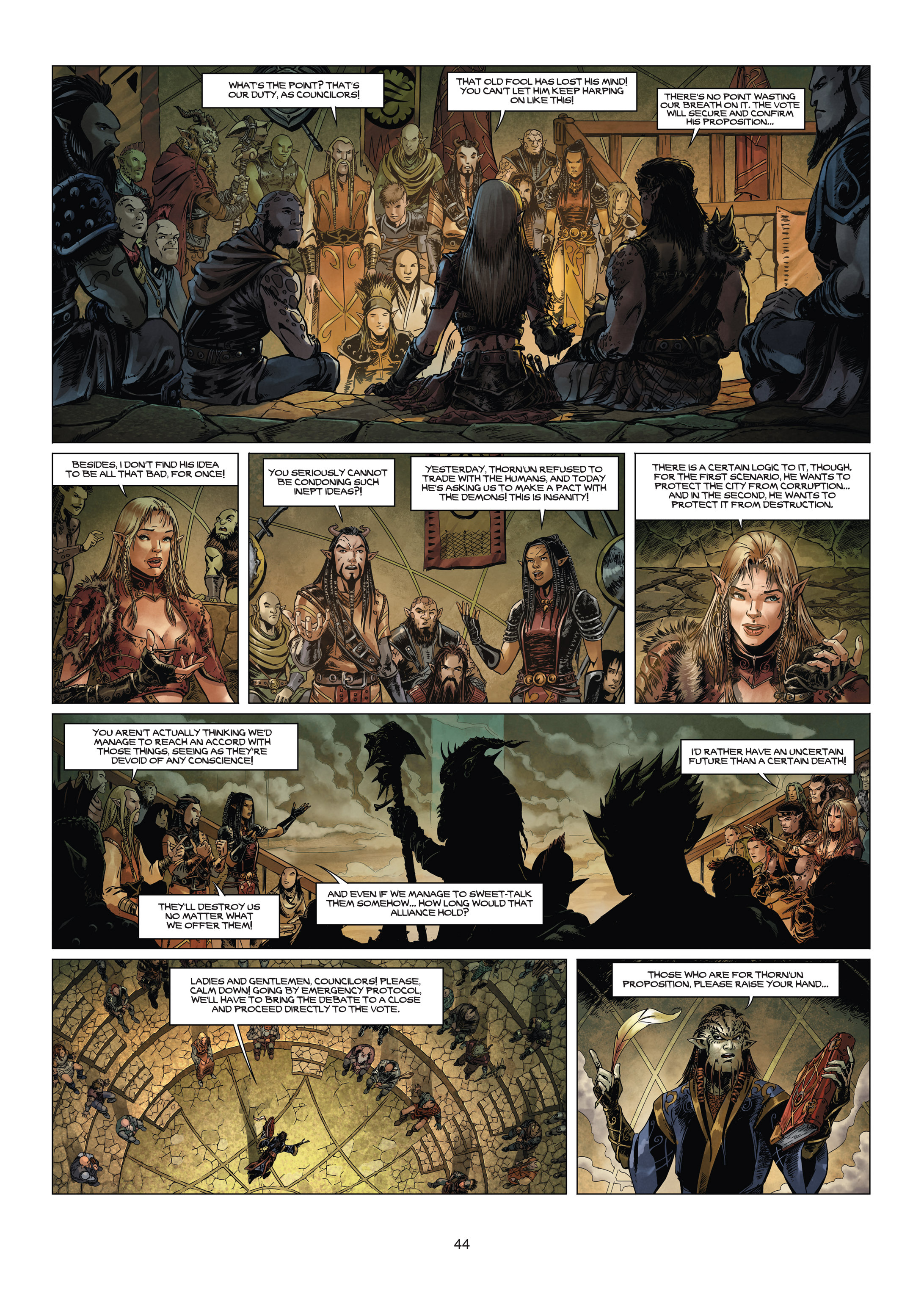 Read online Elves comic -  Issue #14 - 44